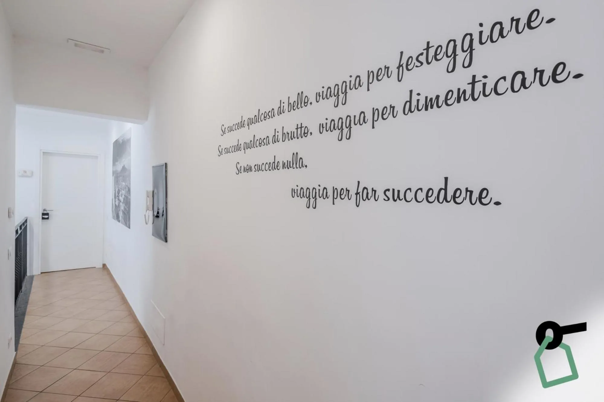 Decorative detail in Residenza Scarlatti Napoli