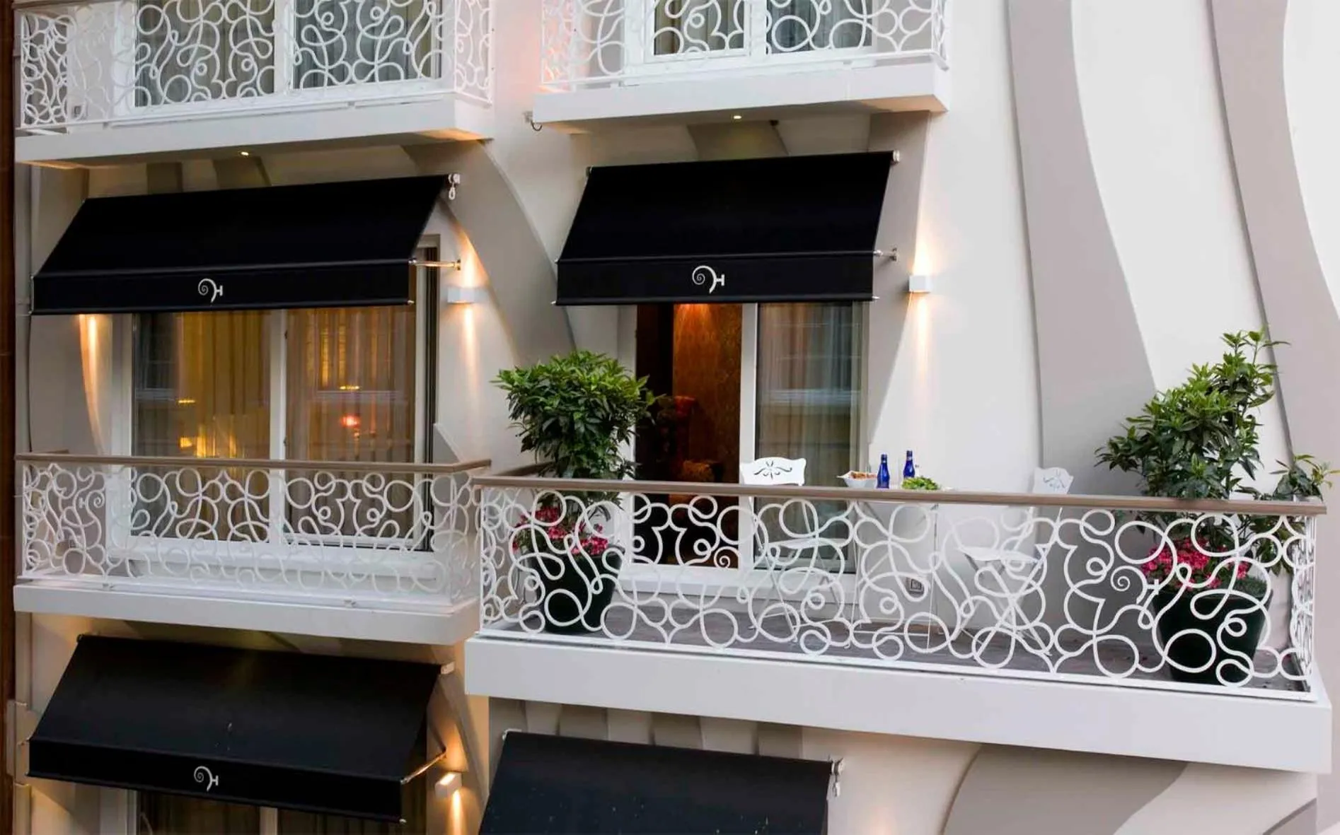 Balcony/Terrace in Hypnos Design Hotel