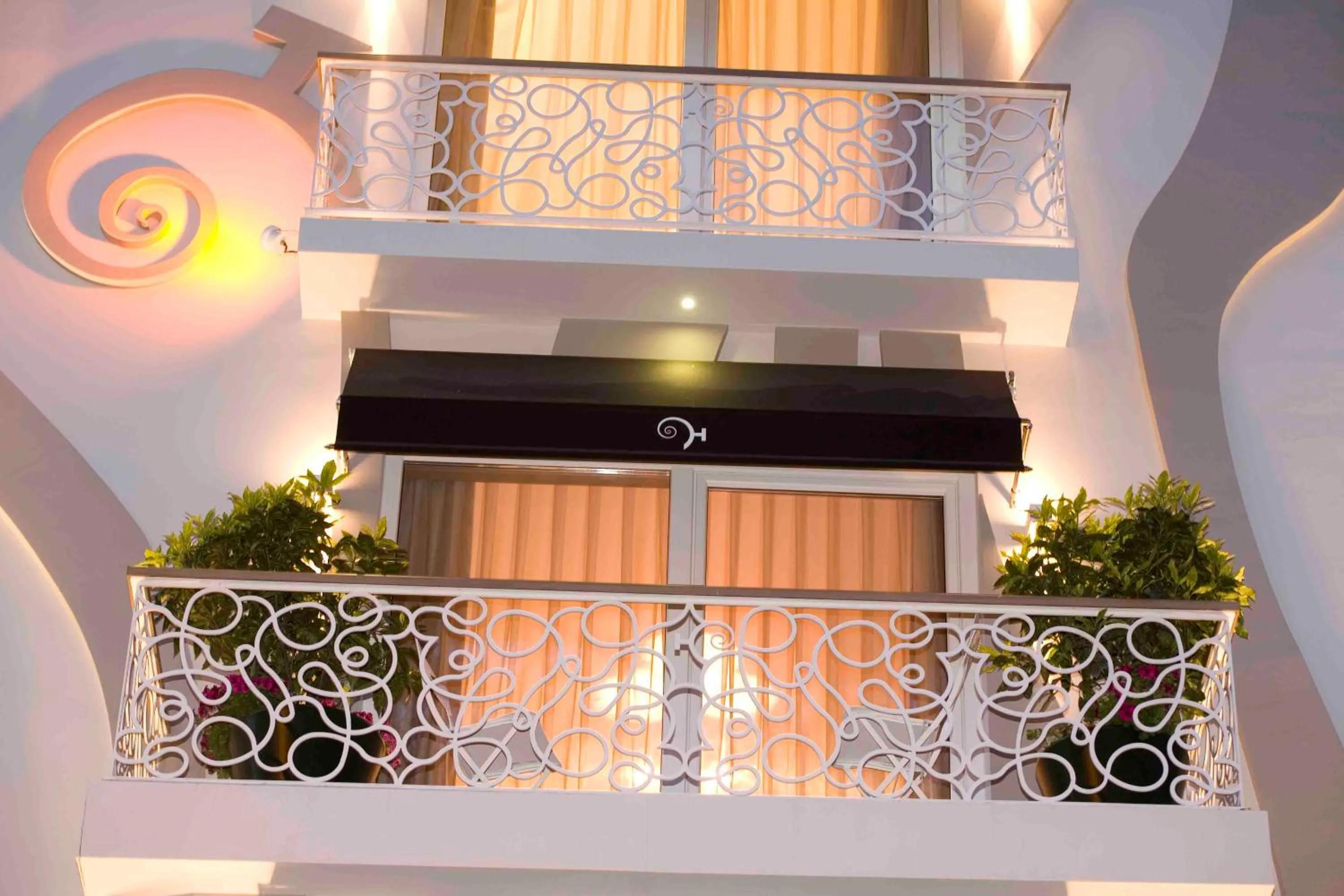 Balcony/Terrace in Hypnos Design Hotel