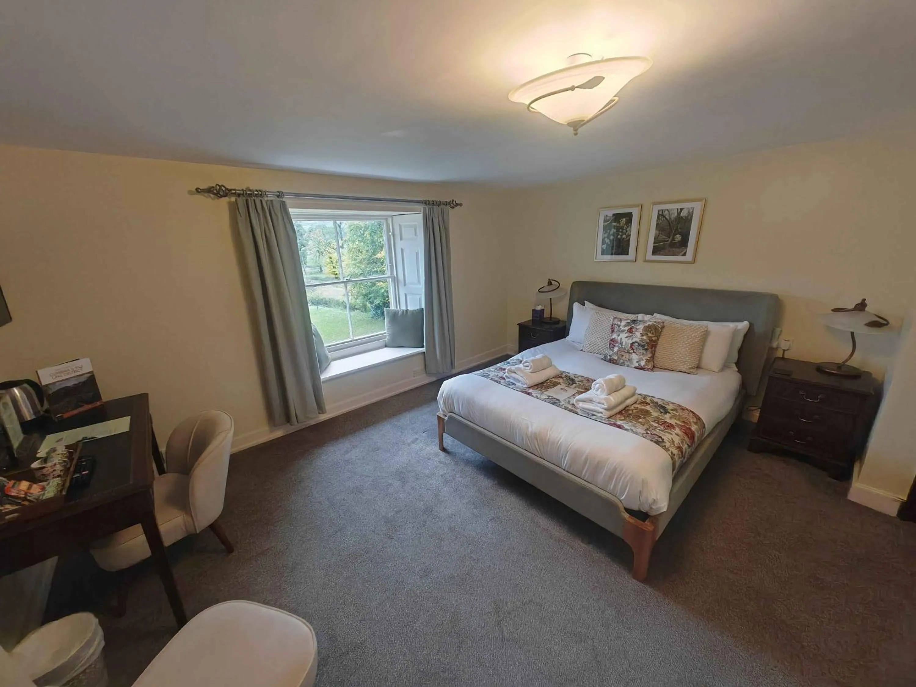 Bathroom in Lovelady Shield Country House Hotel