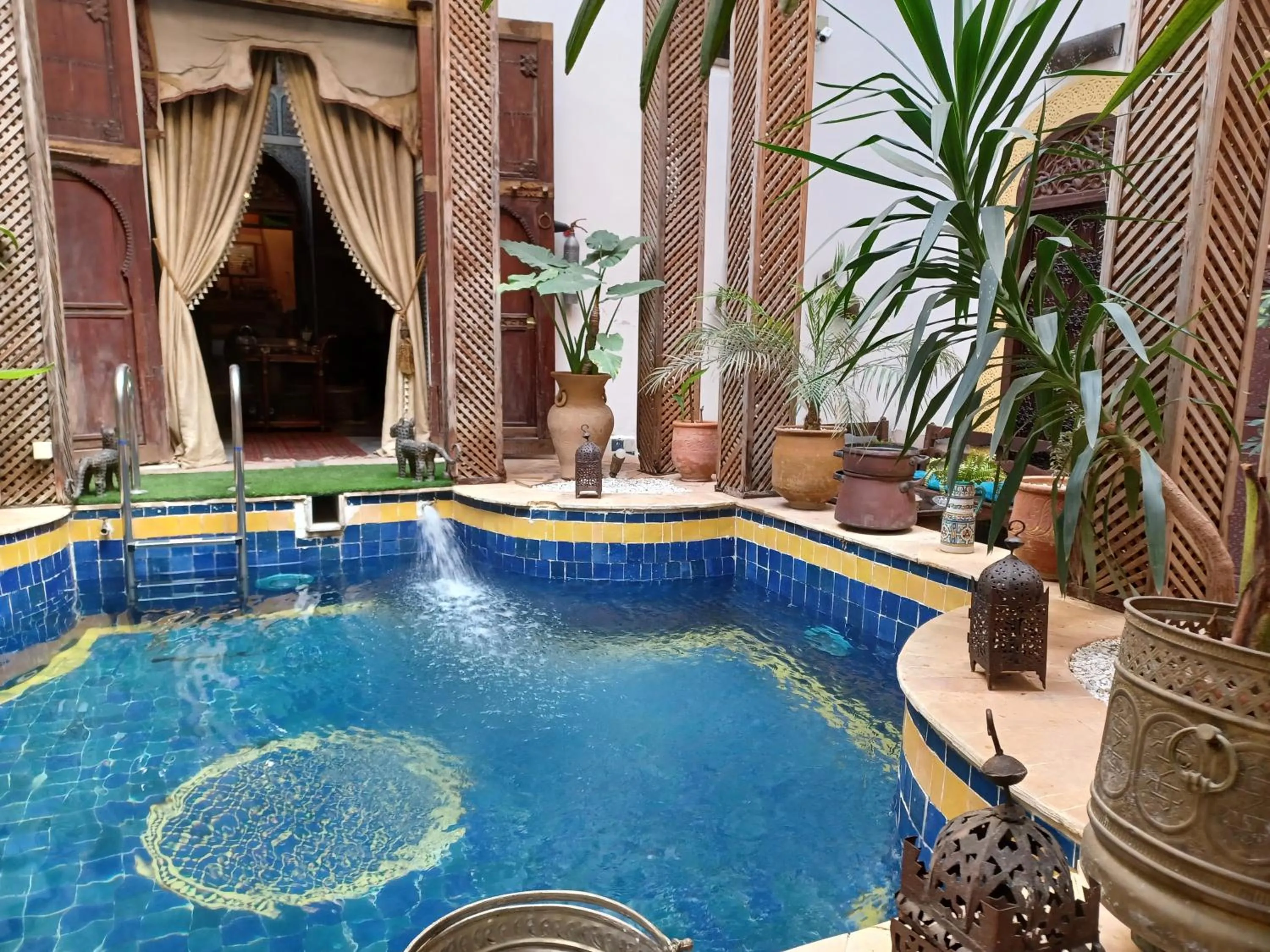 Pool view in Palais AL Firdaous