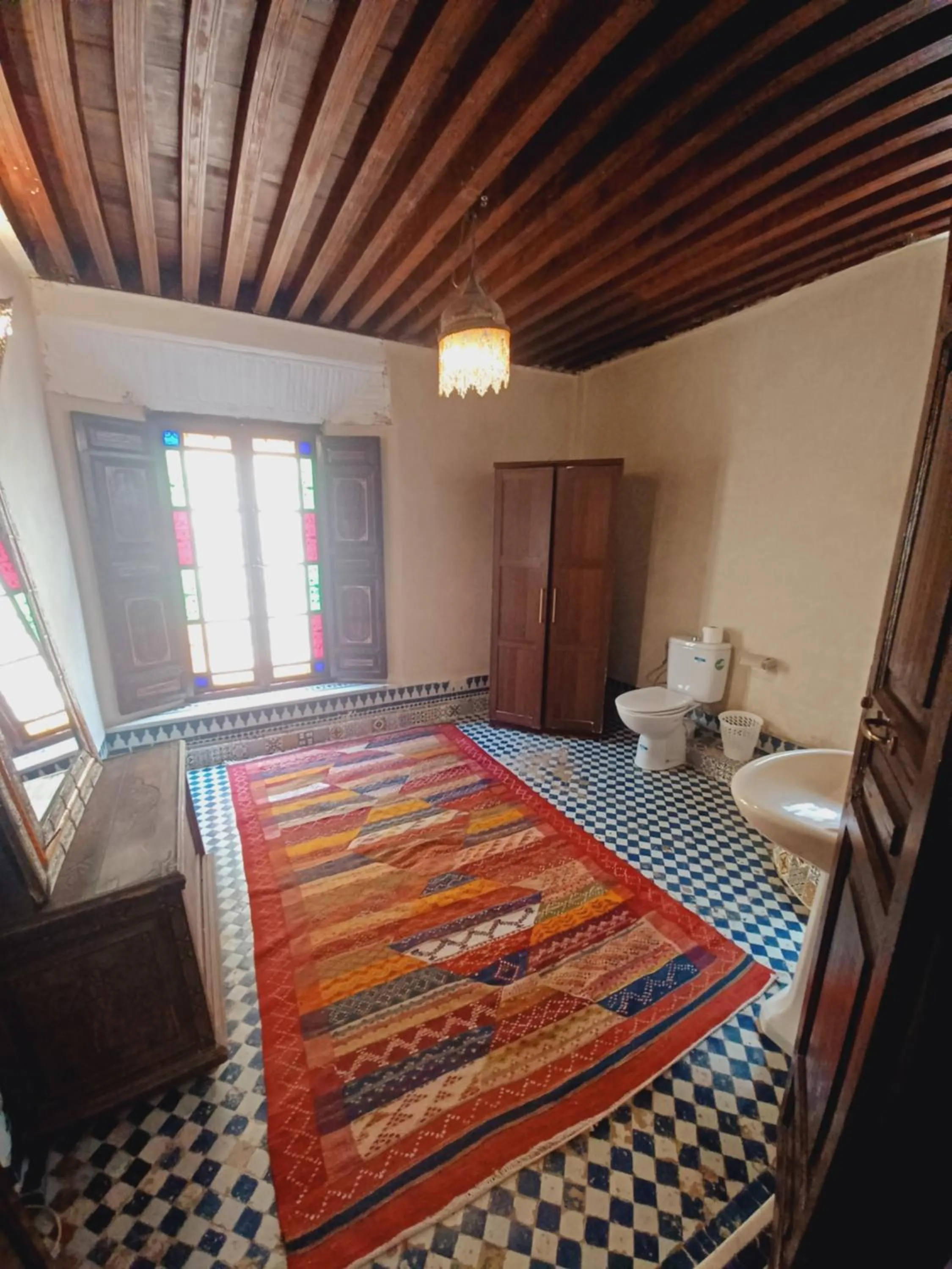 Toilet, Bed in Palais AL Firdaous