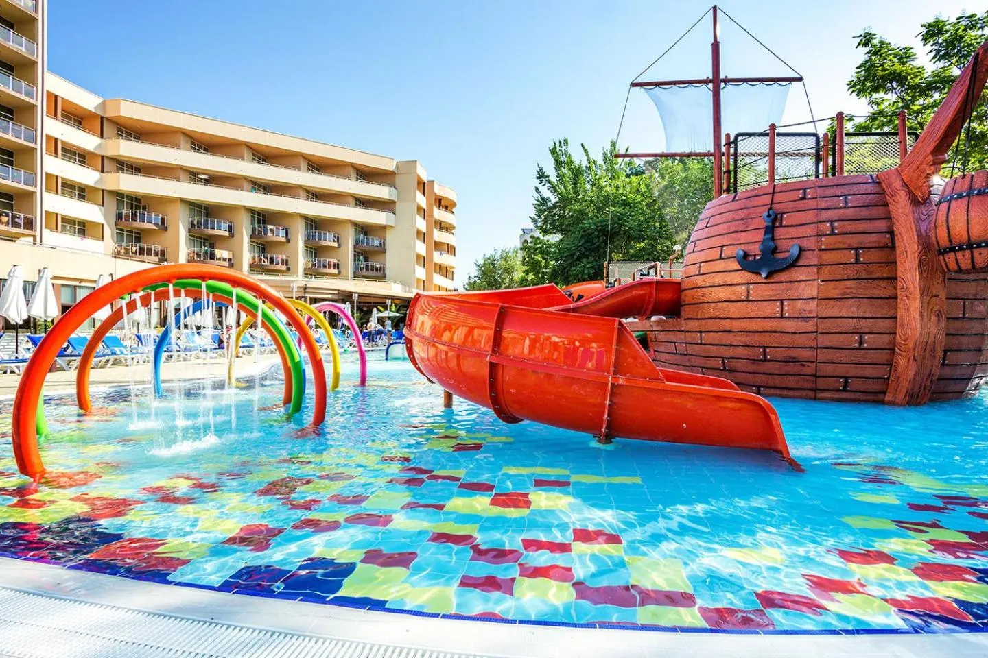 Aqua park in Hotel Laguna Park & Aqua Club - All Inclusive