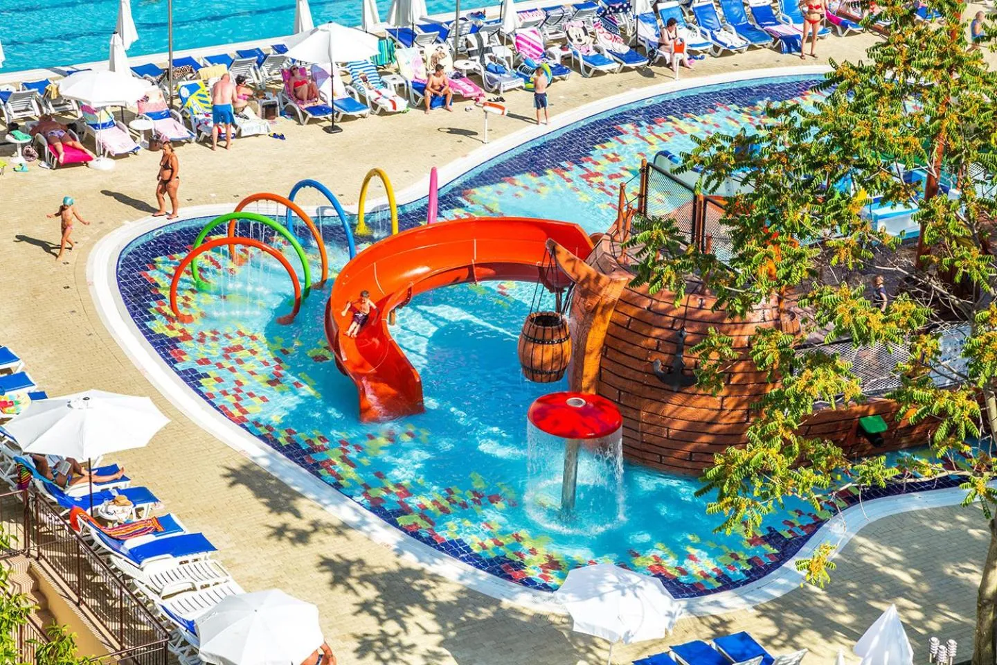 Aqua park in Hotel Laguna Park & Aqua Club - All Inclusive