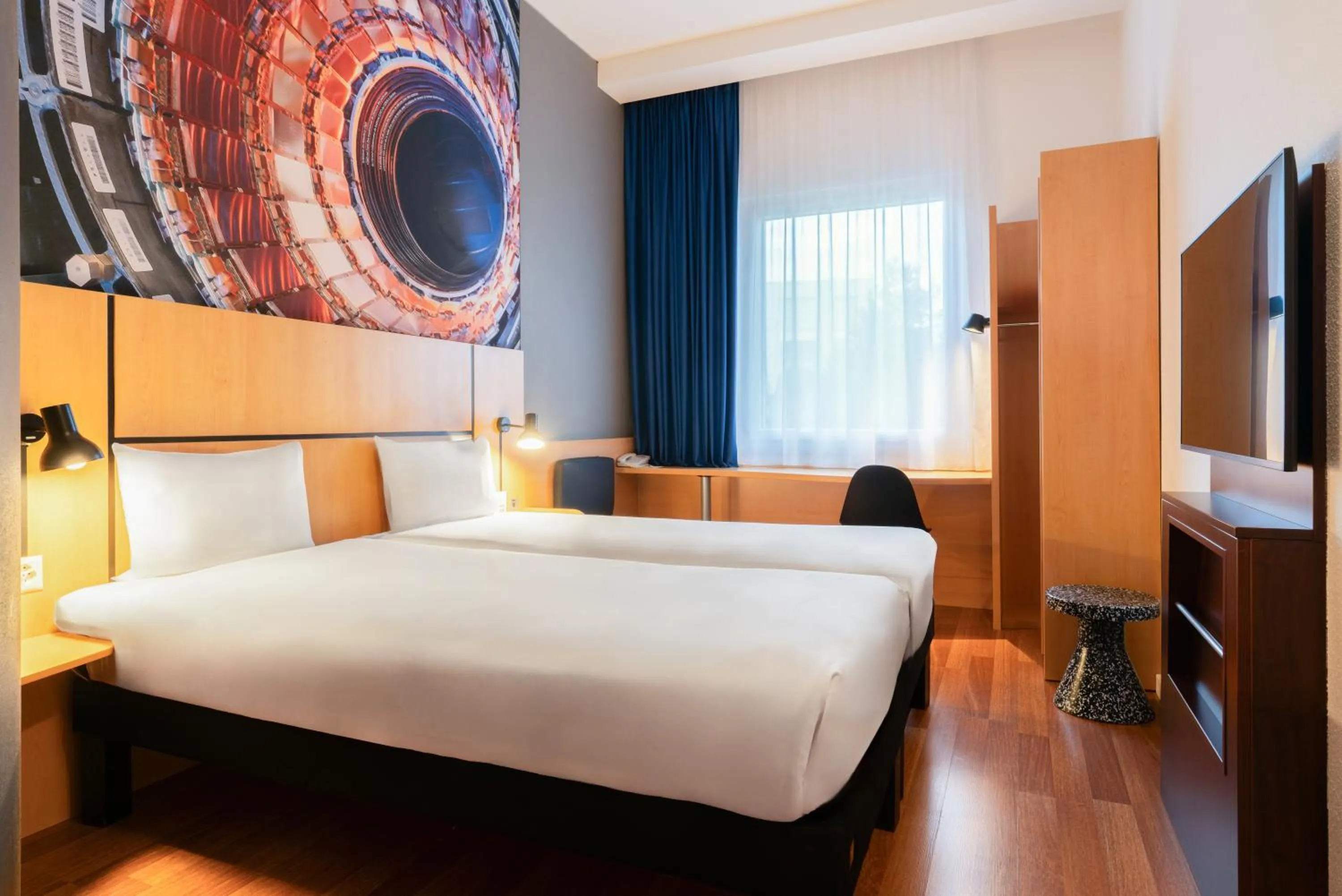 Bedroom, Bed in ibis Genève Petit Lancy