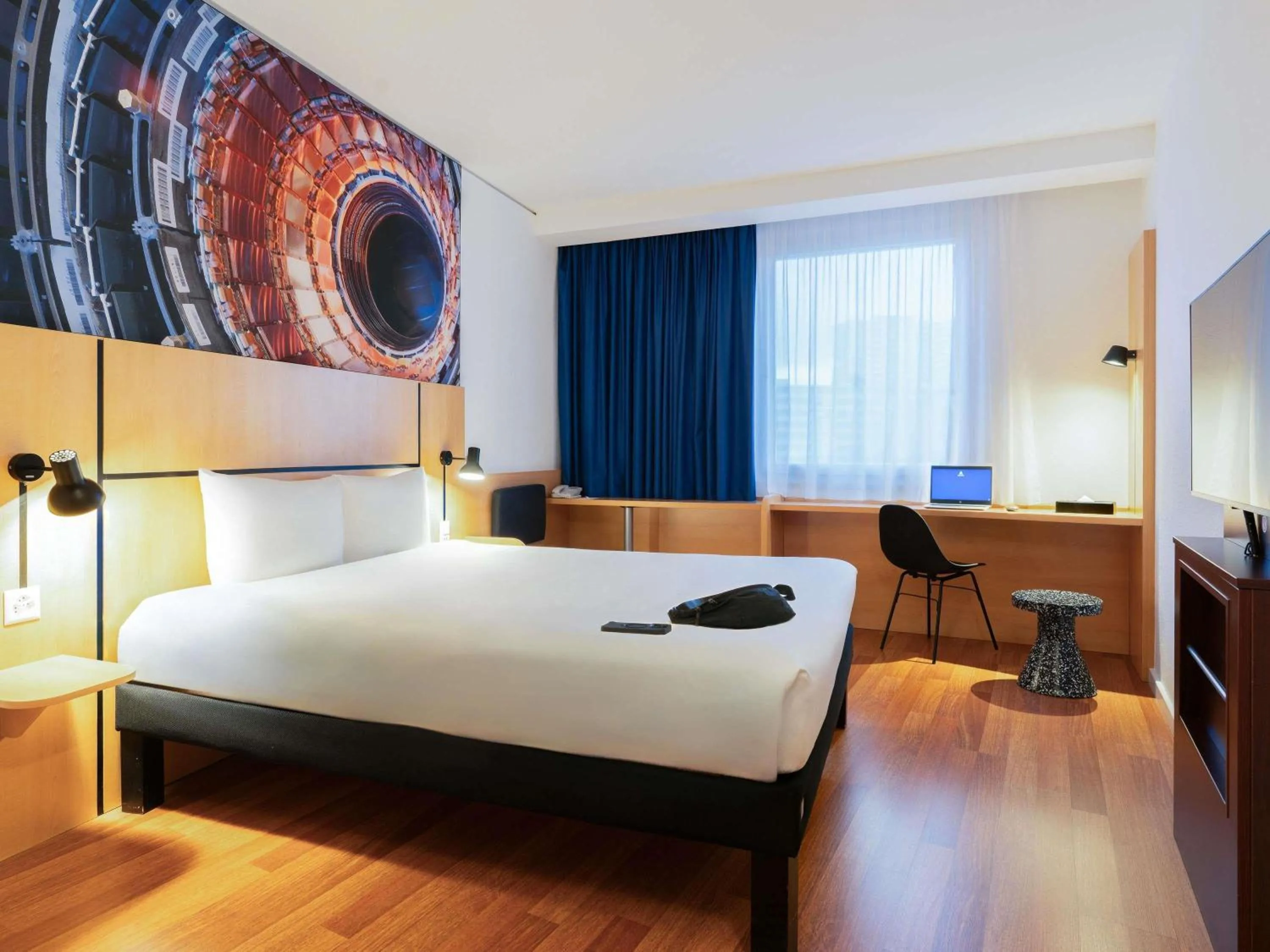 Bedroom, Bed in ibis Genève Petit Lancy