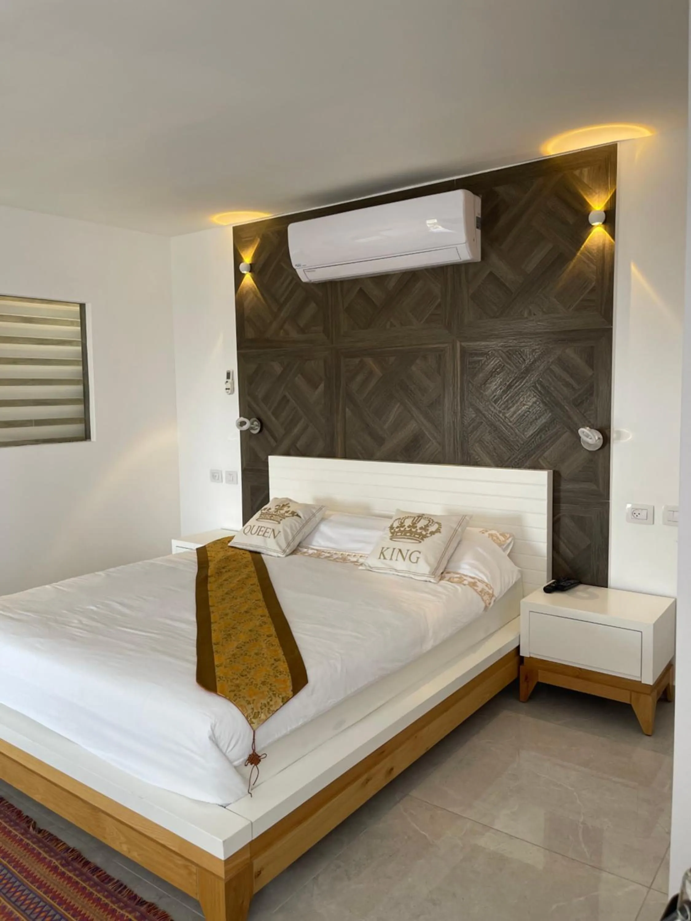 Bed in Presidential Penthouse