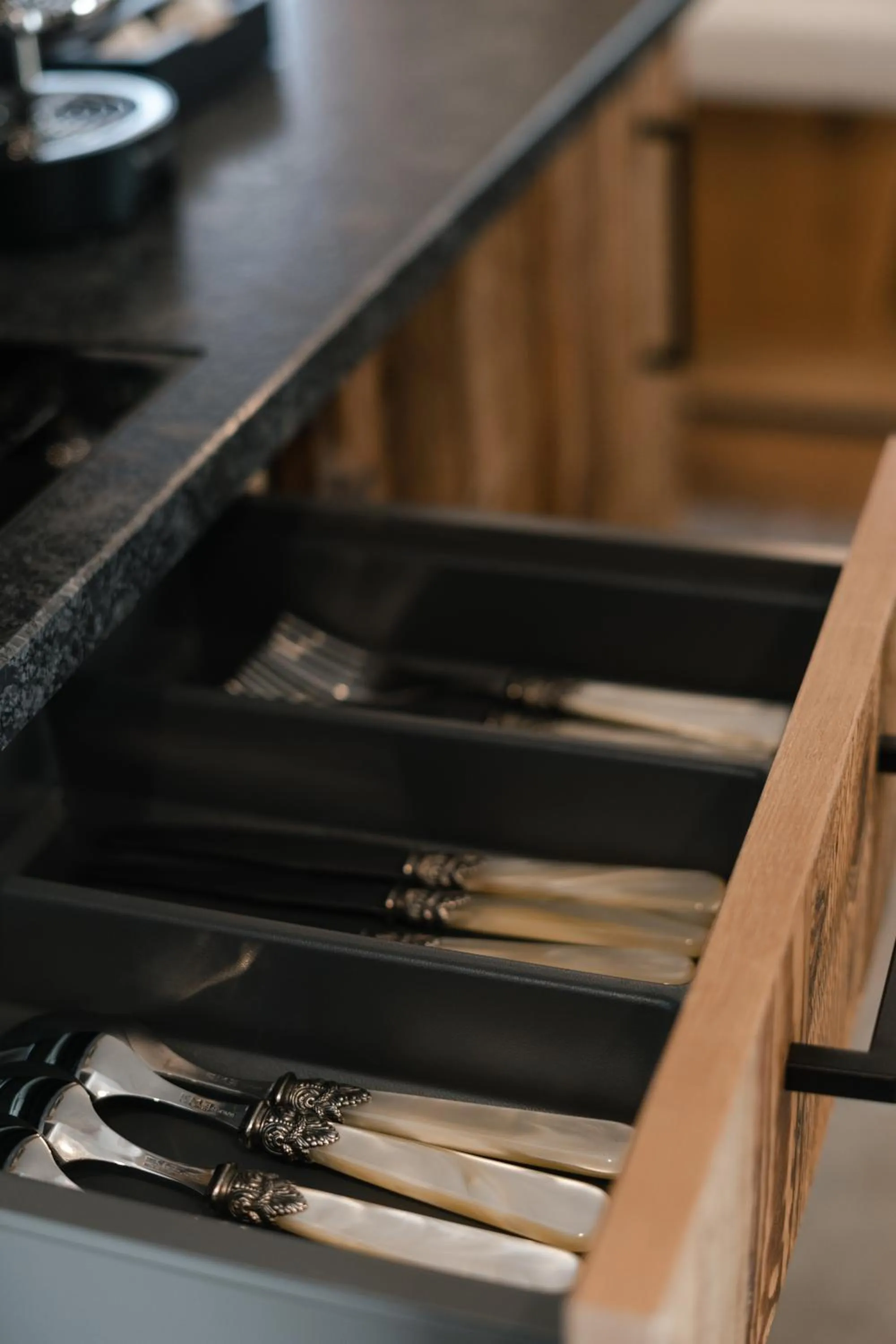 Kitchen or kitchenette in Hotel Leitenhof 4 Sterne Superior