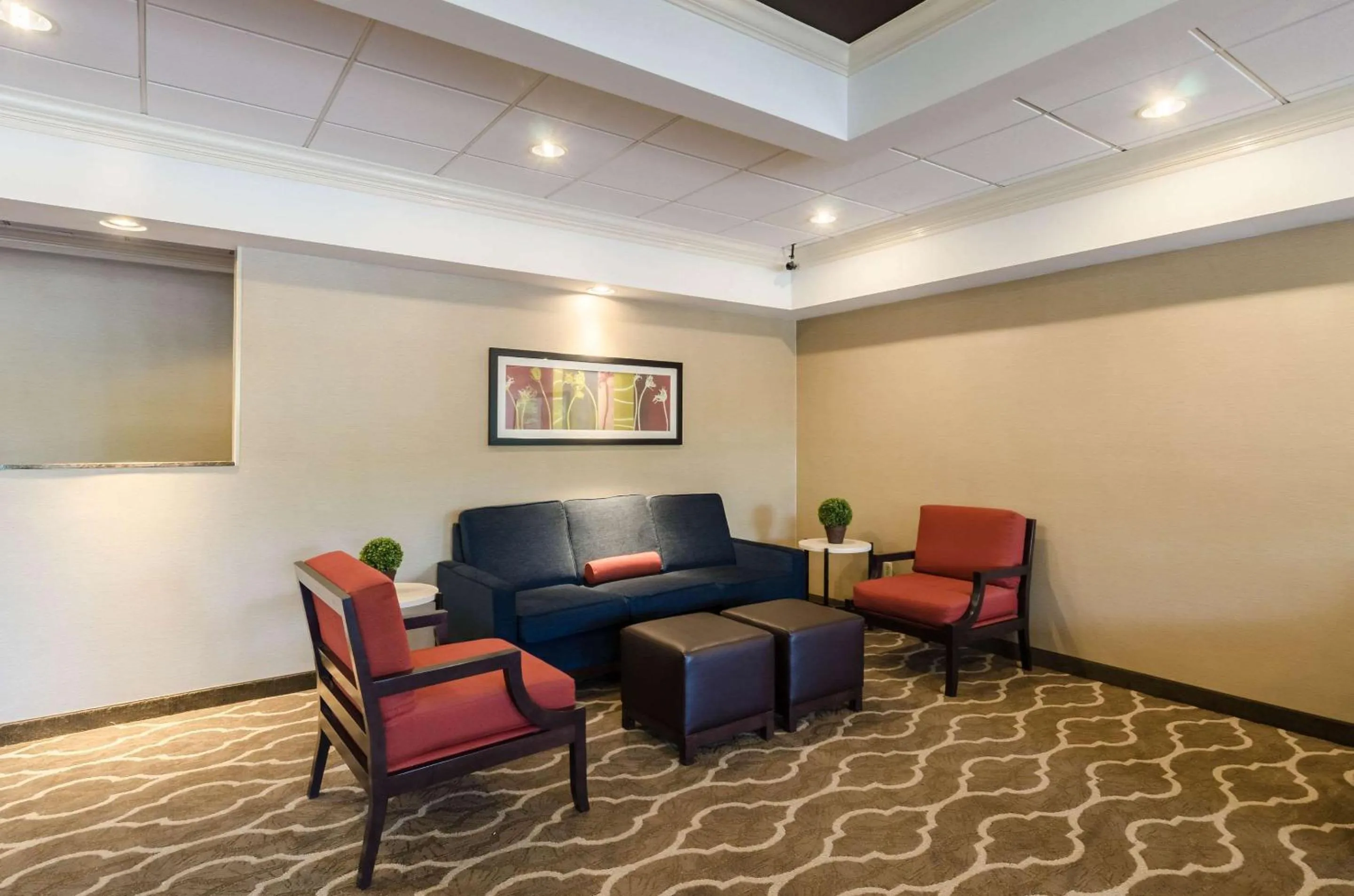 Lobby or reception in Comfort Inn Randolph-Boston