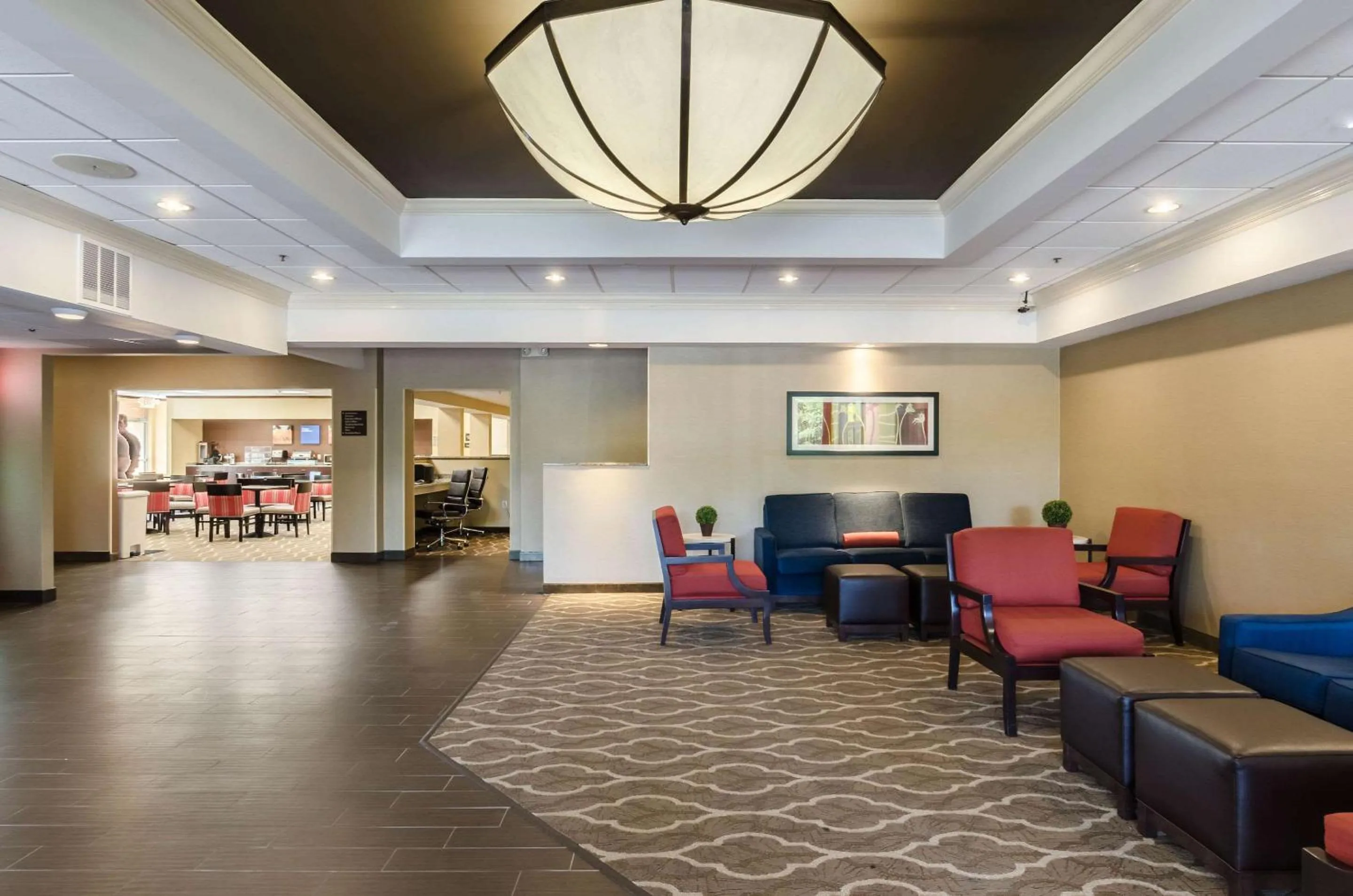 Lobby or reception in Comfort Inn Randolph-Boston