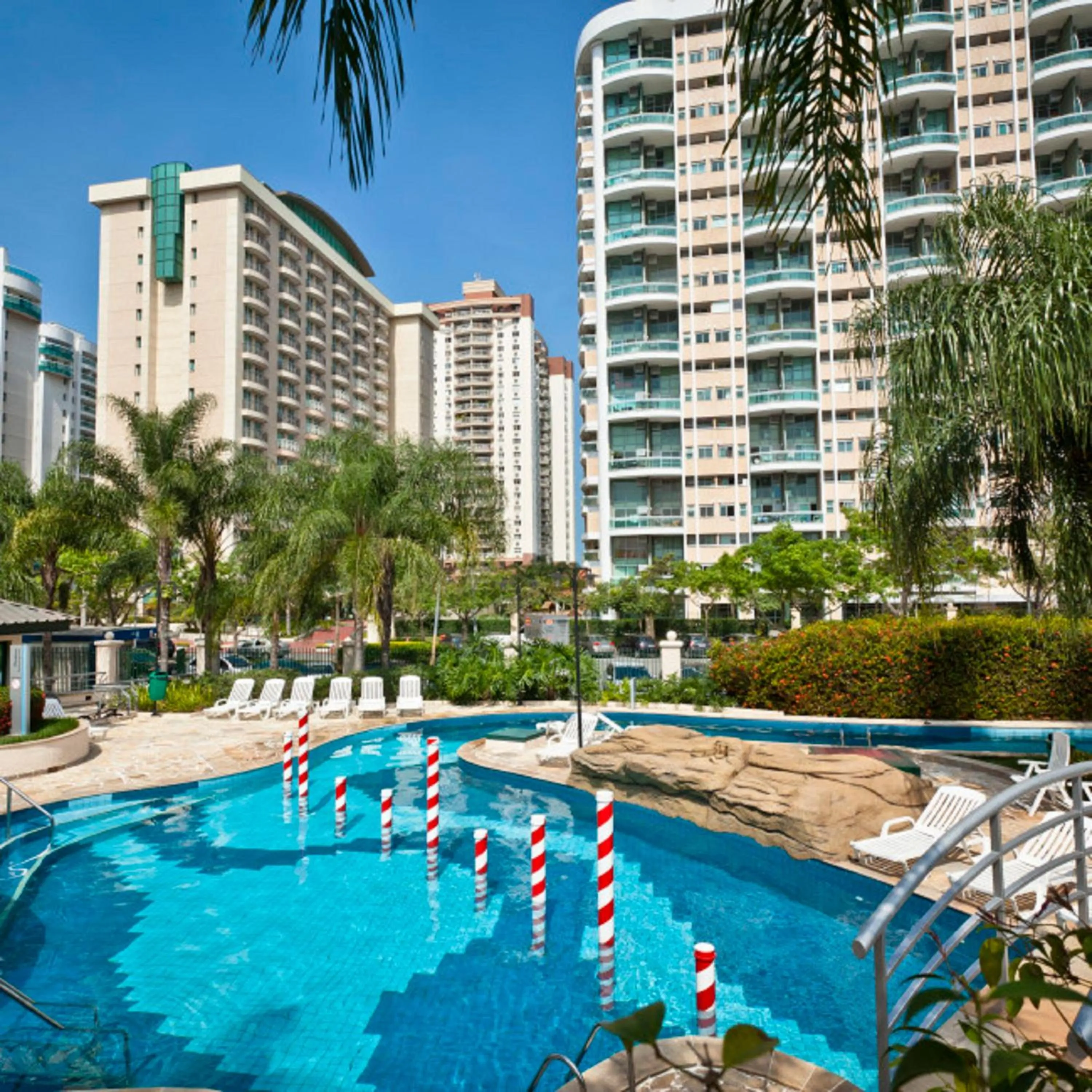 Swimming pool in Bourbon Residence Barra da Tijuca - Rio de Janeiro
