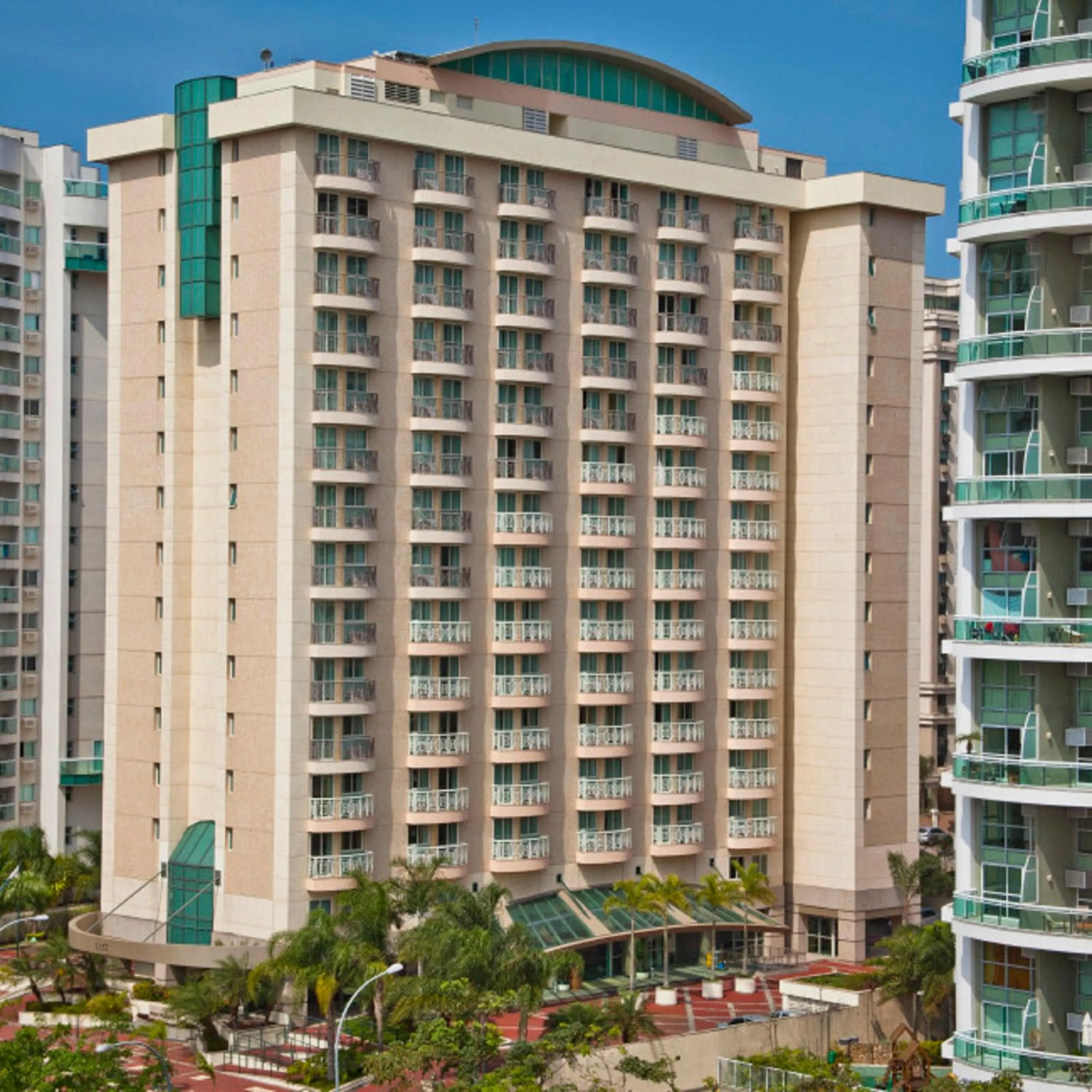 Facade/entrance in Bourbon Residence Barra da Tijuca - Rio de Janeiro