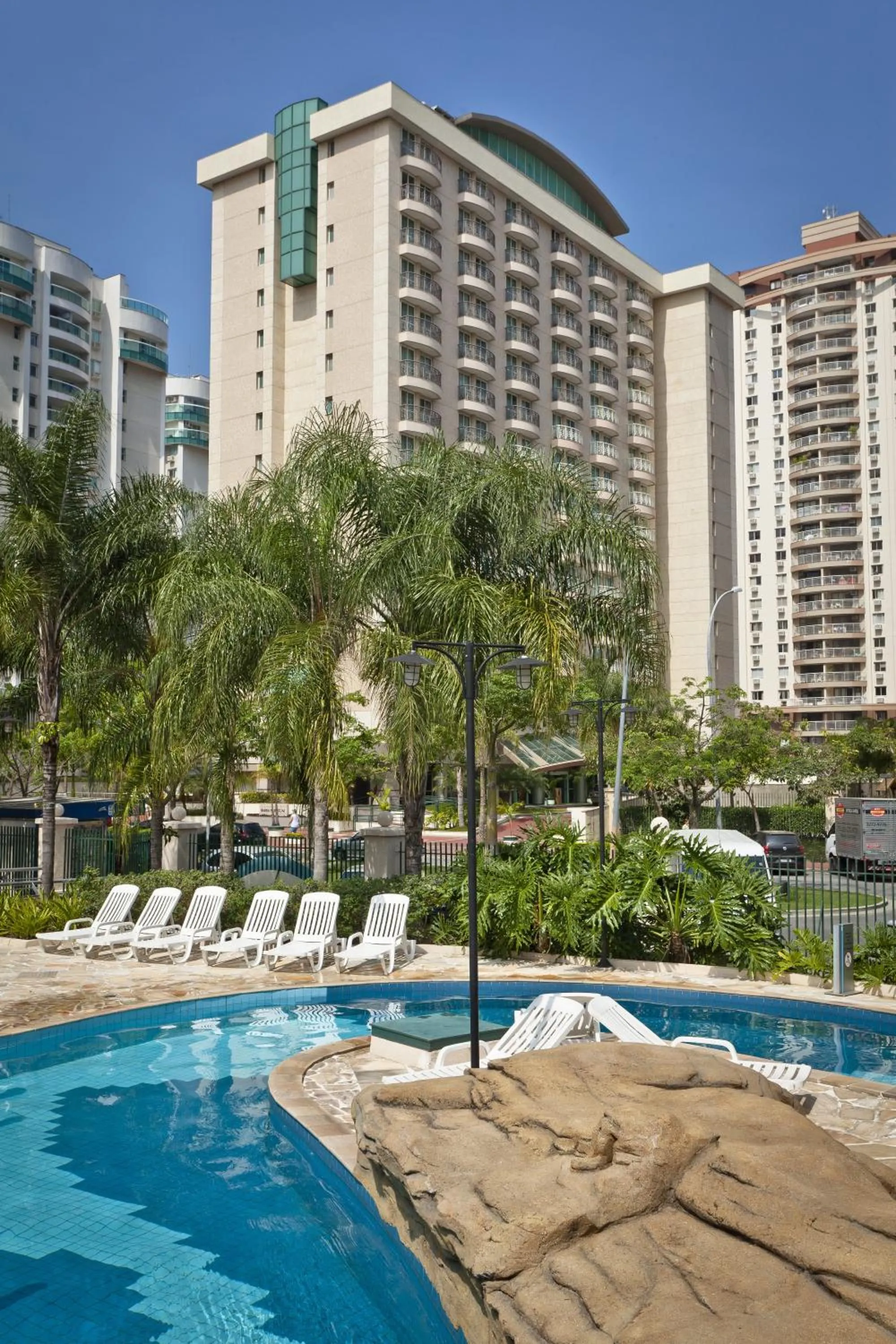 Swimming pool in Bourbon Residence Barra da Tijuca - Rio de Janeiro