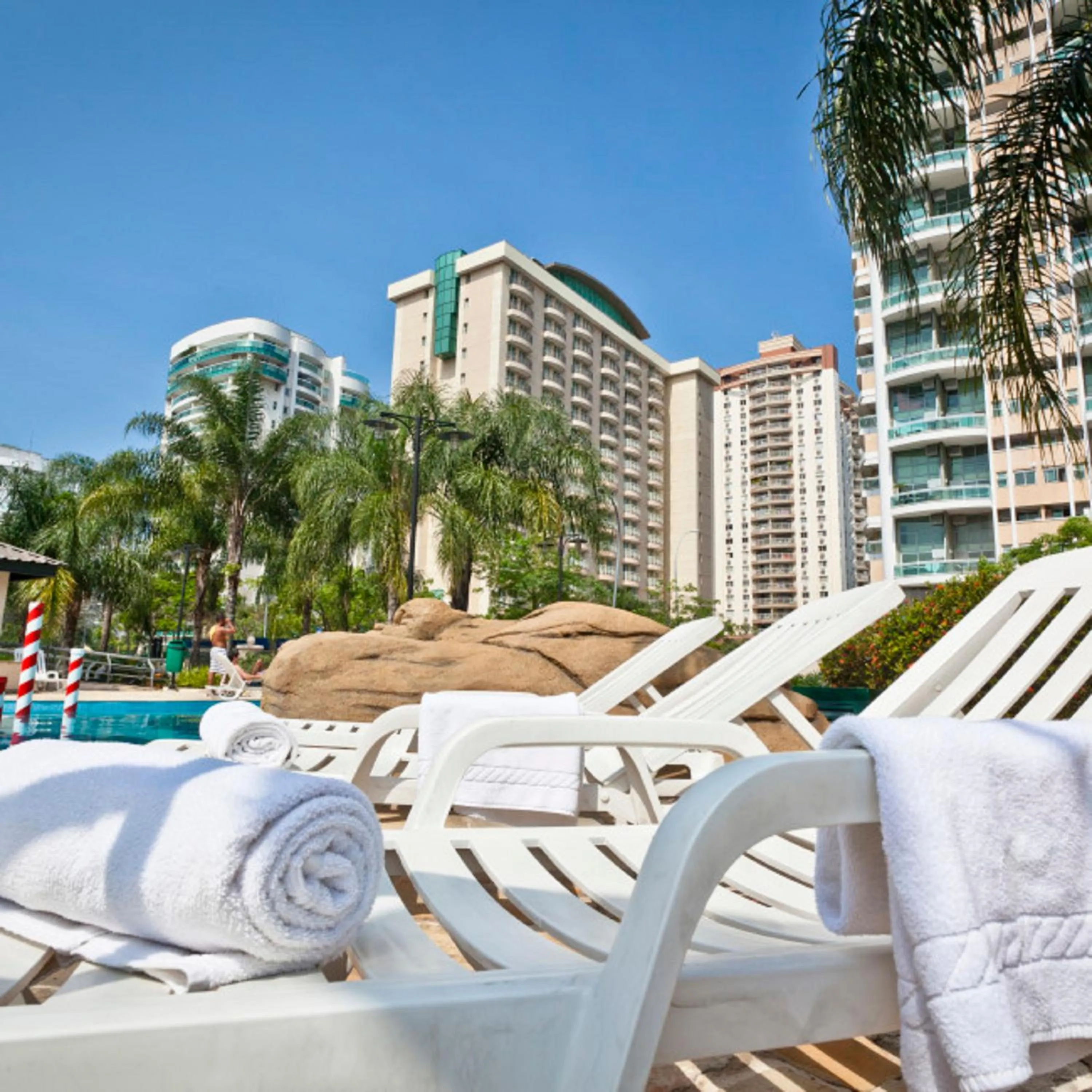 Swimming pool in Bourbon Residence Barra da Tijuca - Rio de Janeiro