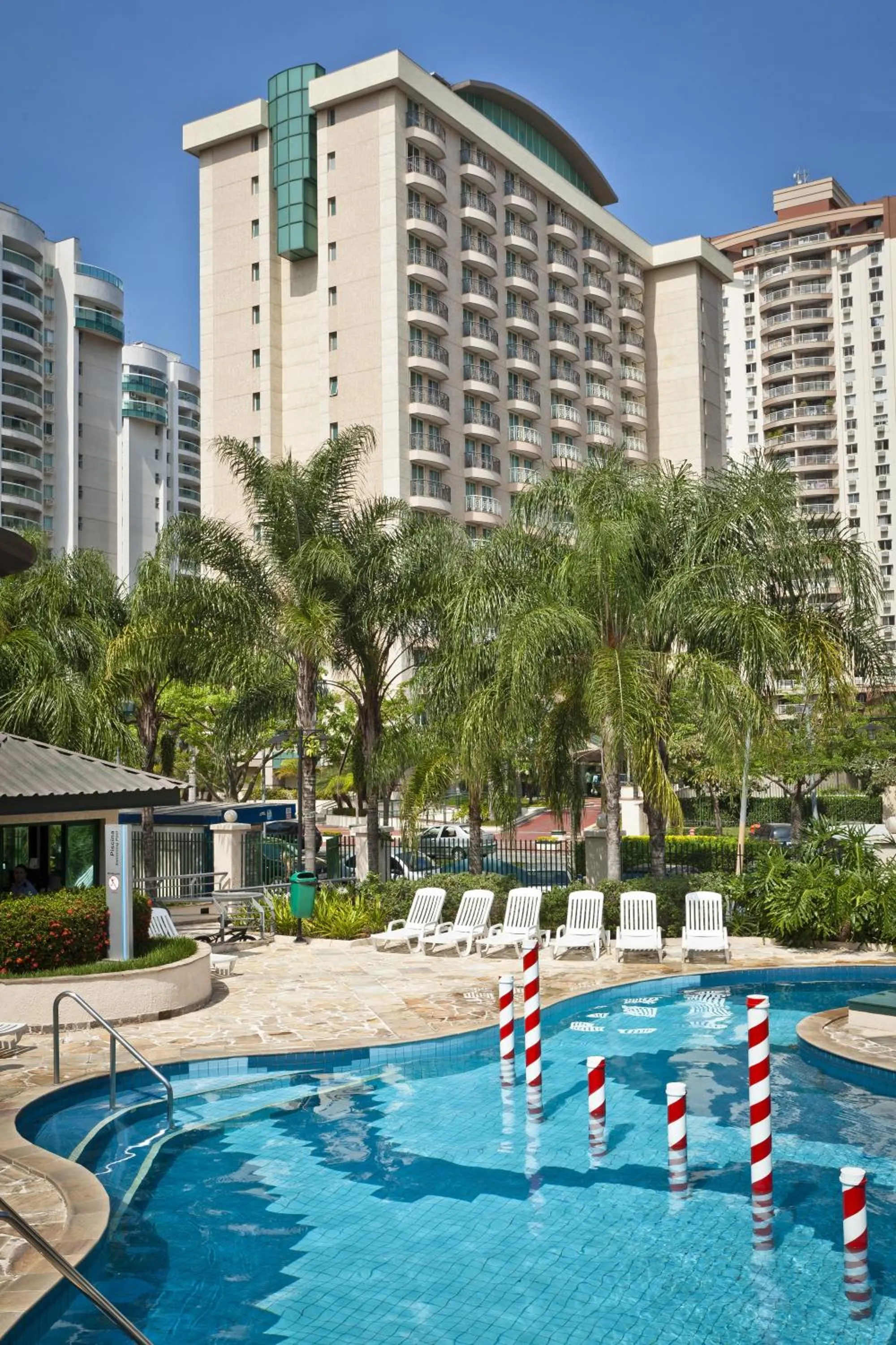 Swimming pool in Bourbon Residence Barra da Tijuca - Rio de Janeiro