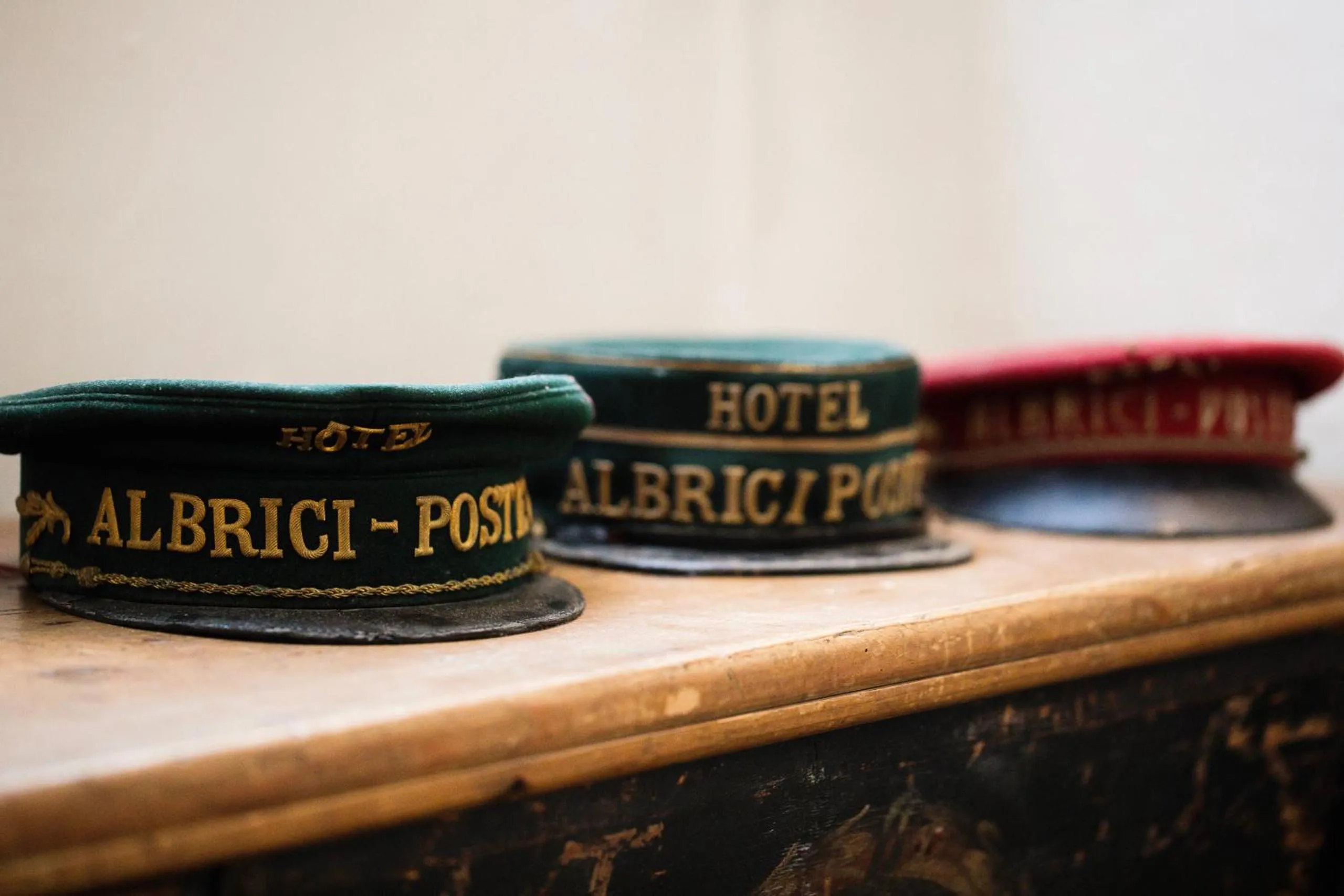 Decorative detail in Historic Hotel Albrici