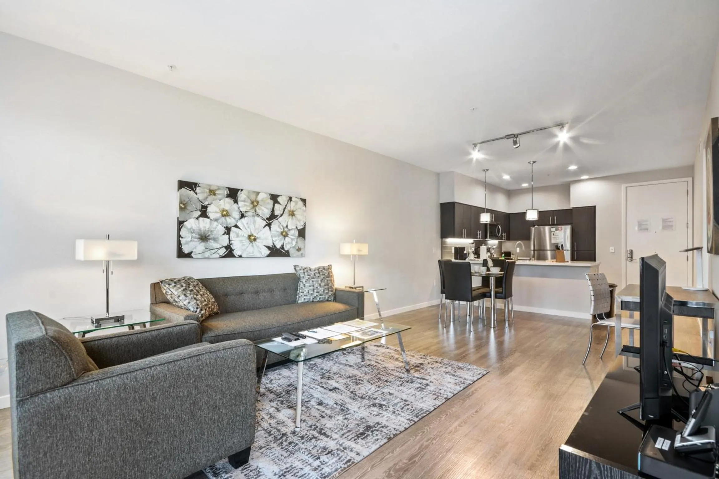 TV and multimedia in Global Luxury Suites in Menlo Park