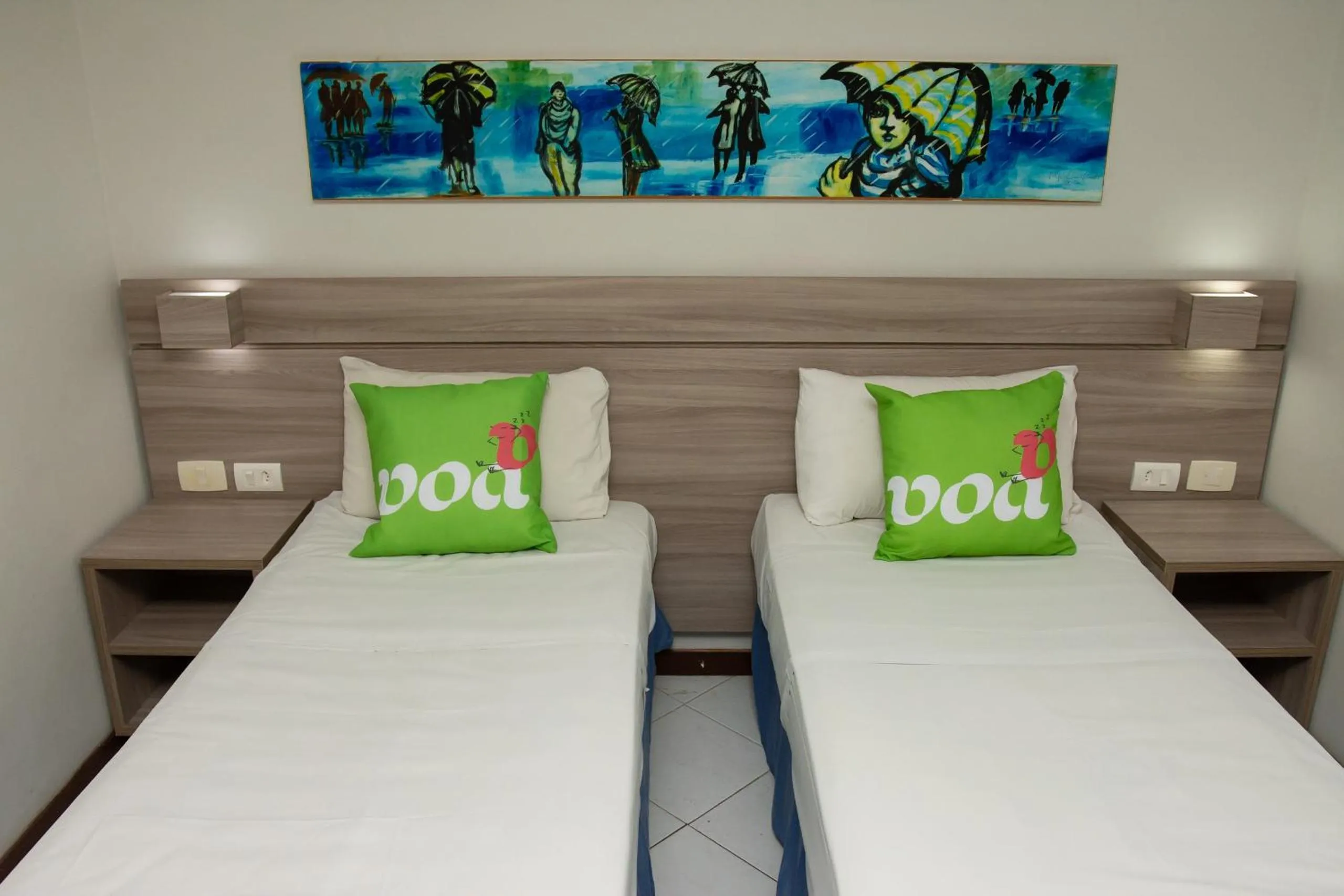 Bed in VOA Ambassador Flat