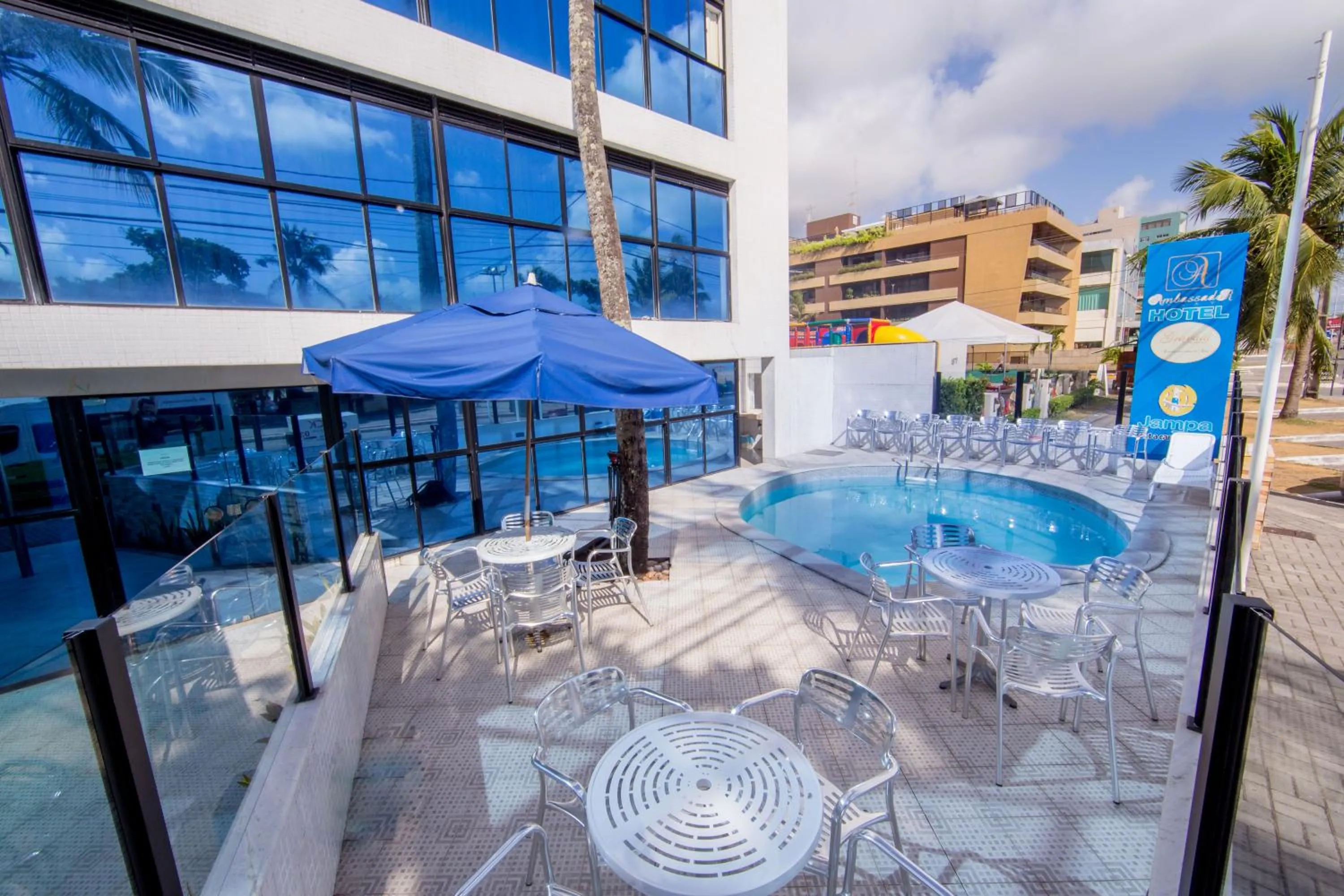 Facade/entrance in VOA Ambassador Flat