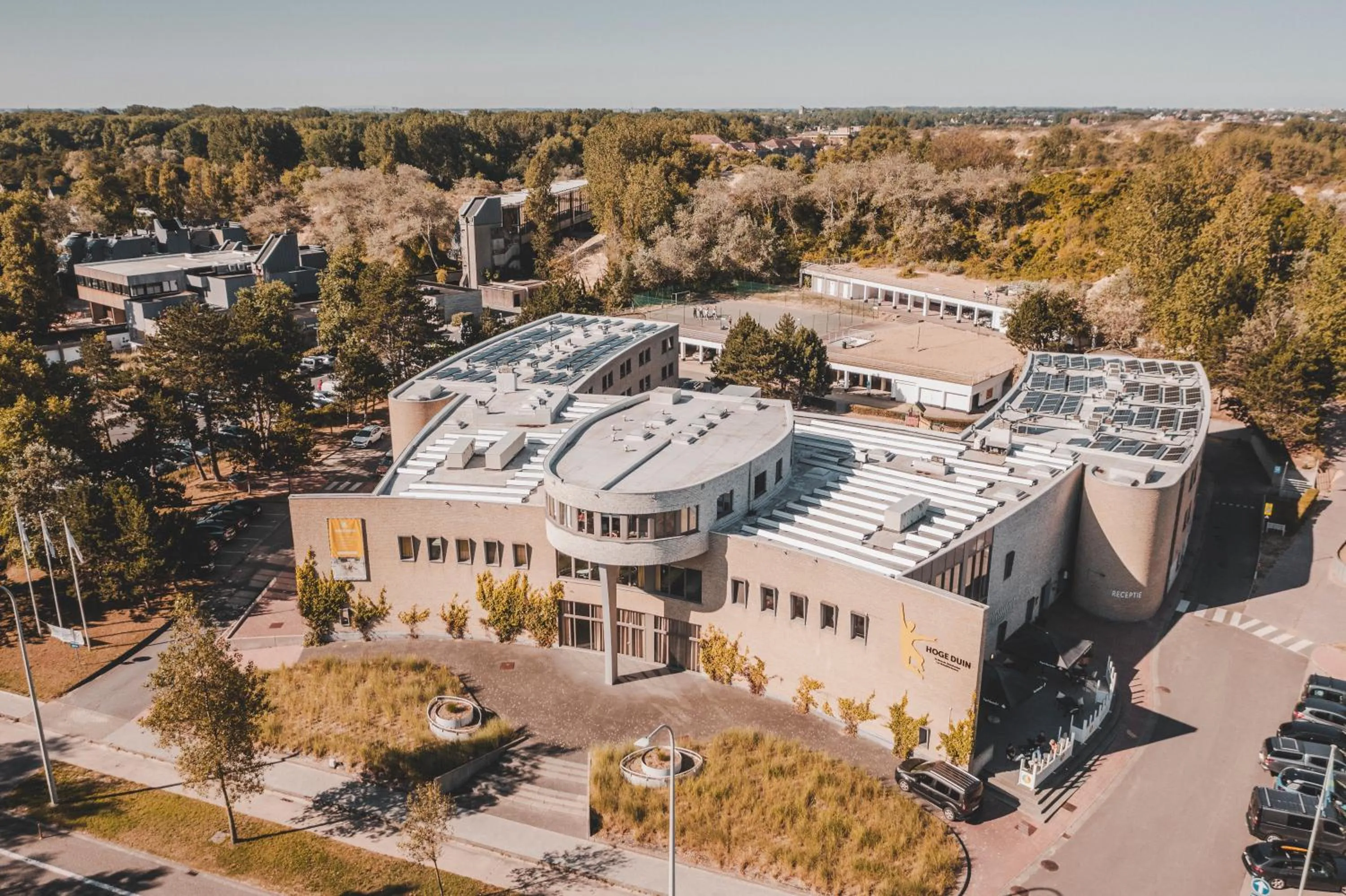 Property building in Vakantiedomein Hoge Duin