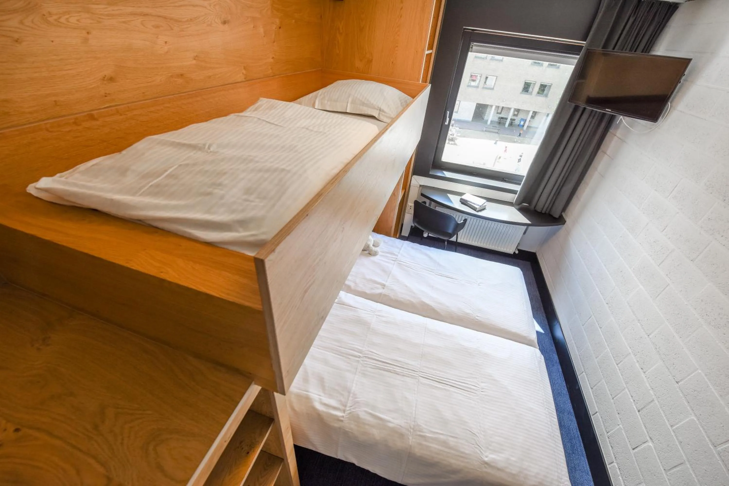 Bed in Vakantiedomein Hoge Duin