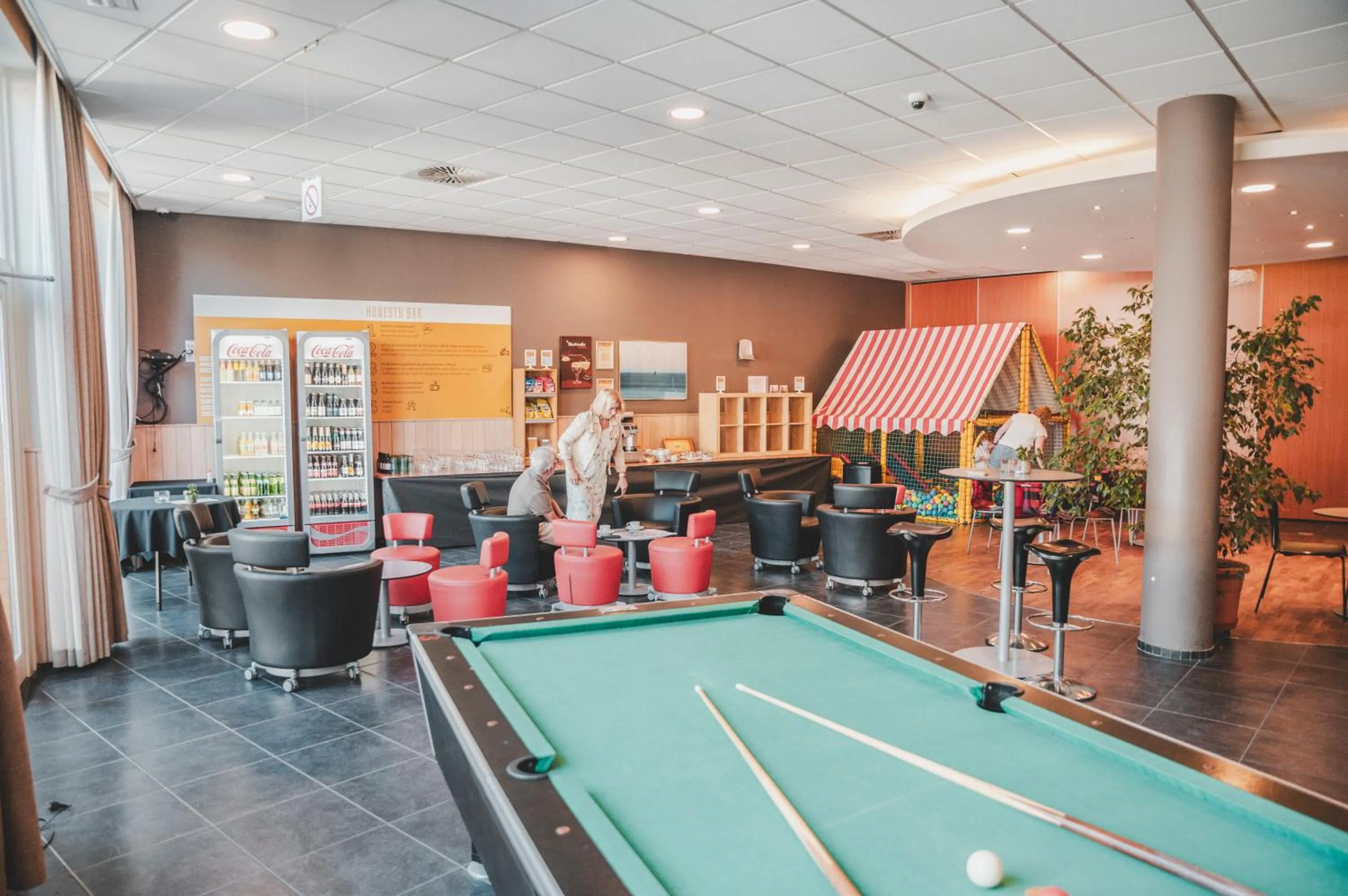 Billiard in Vakantiedomein Hoge Duin