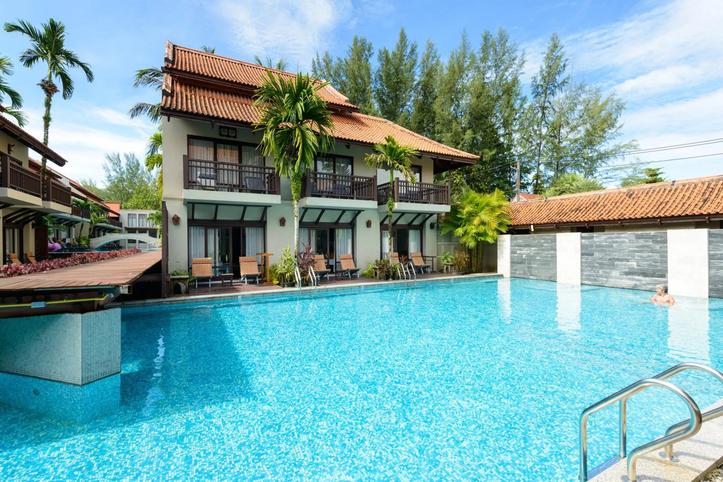 Swimming pool in Khaolak Oriental Resort - Adult Only