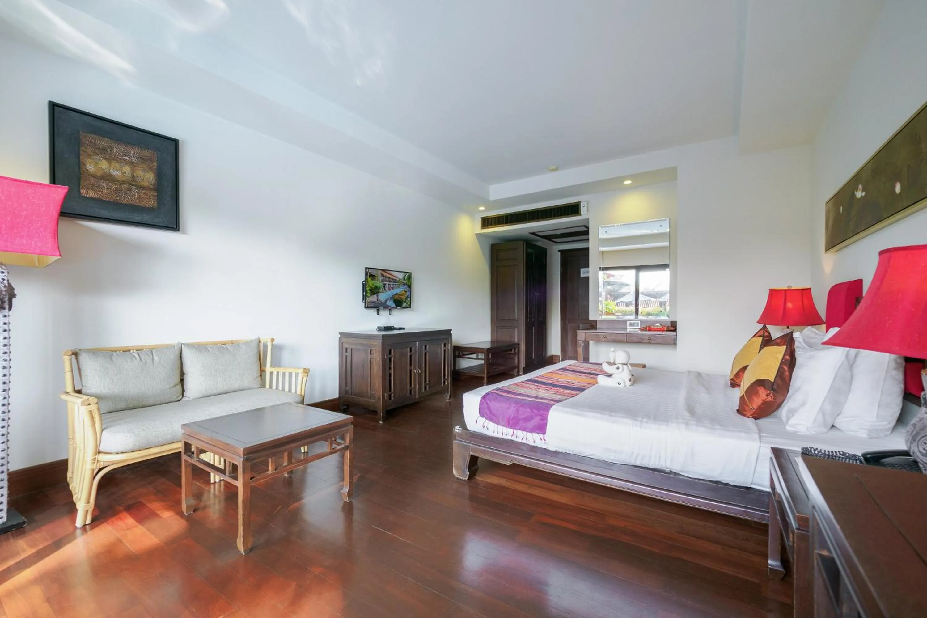 Bedroom, Bed in Khaolak Oriental Resort - Adult Only