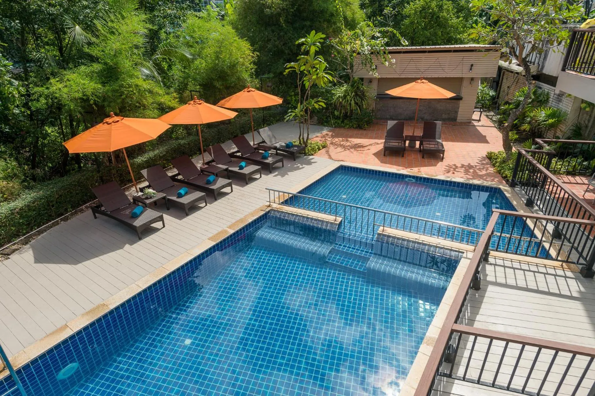 Pool view in Aonang All Seasons Beach Resort