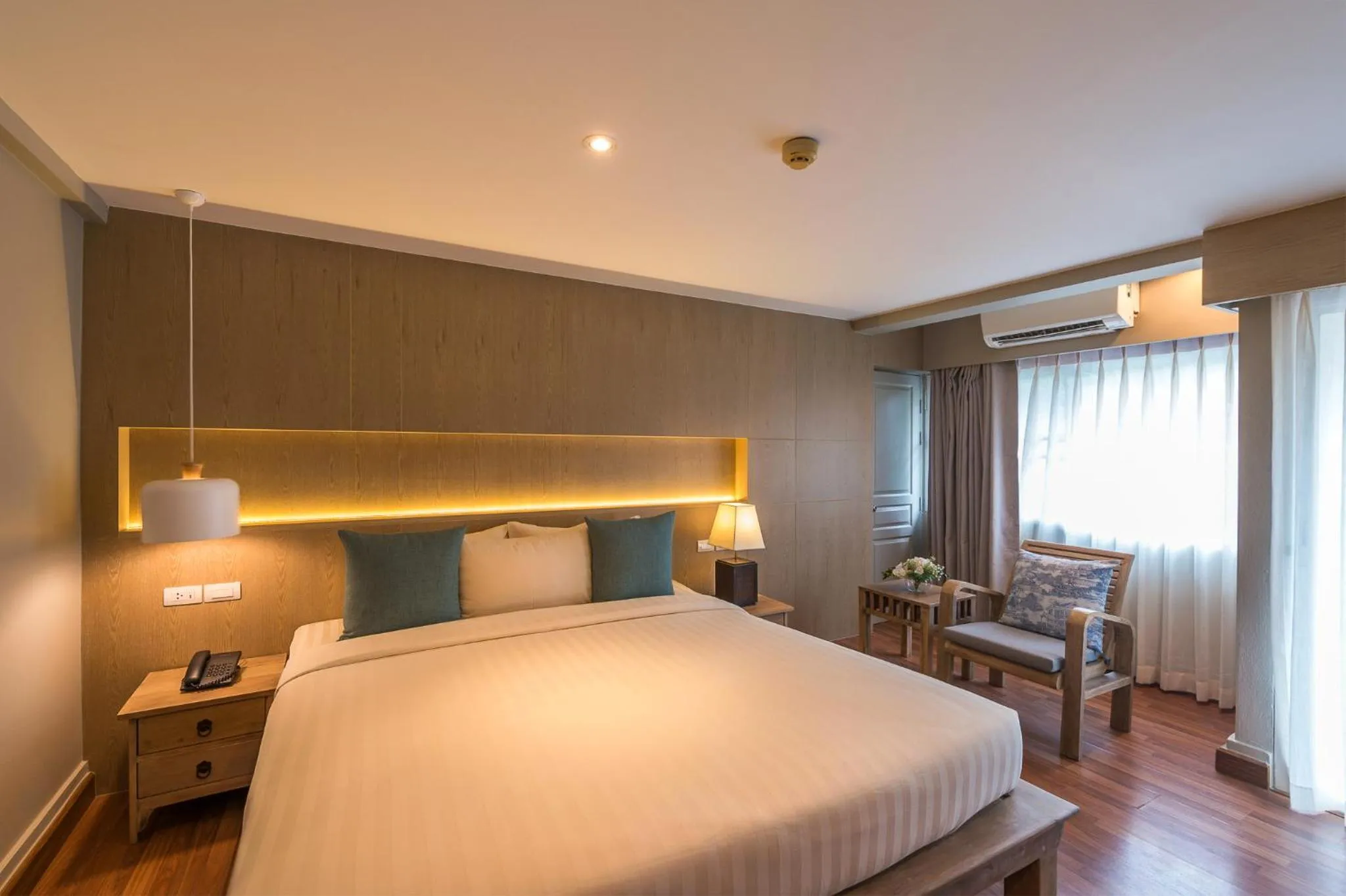 Bed in Aonang All Seasons Beach Resort