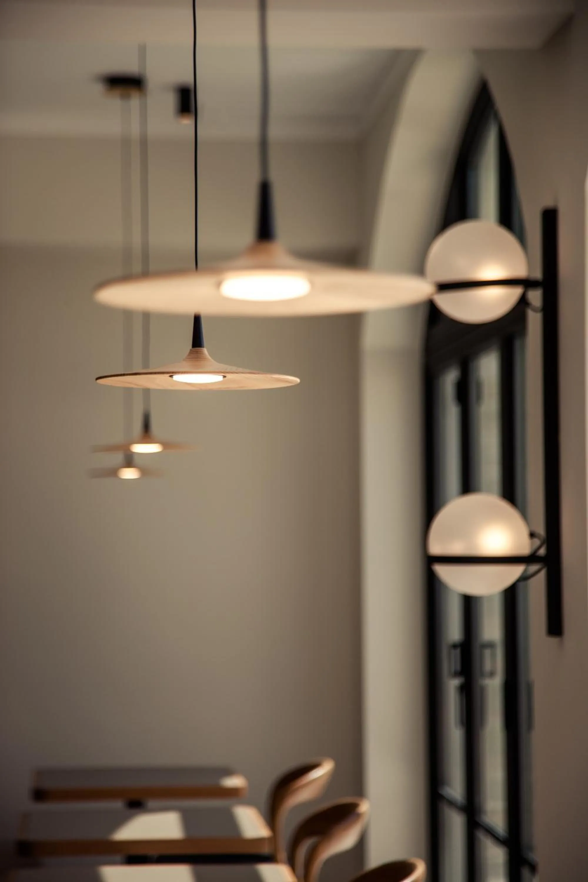 Seating area in Akti Hotel Kavala