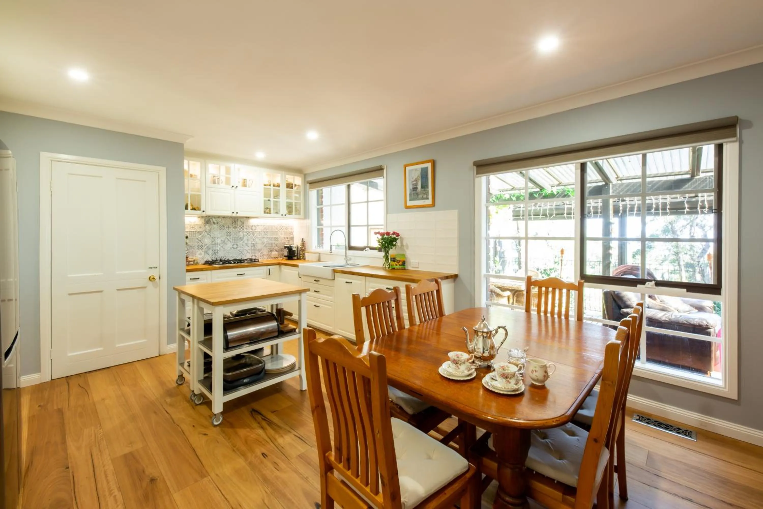 Kitchen or kitchenette in Holly Lodge