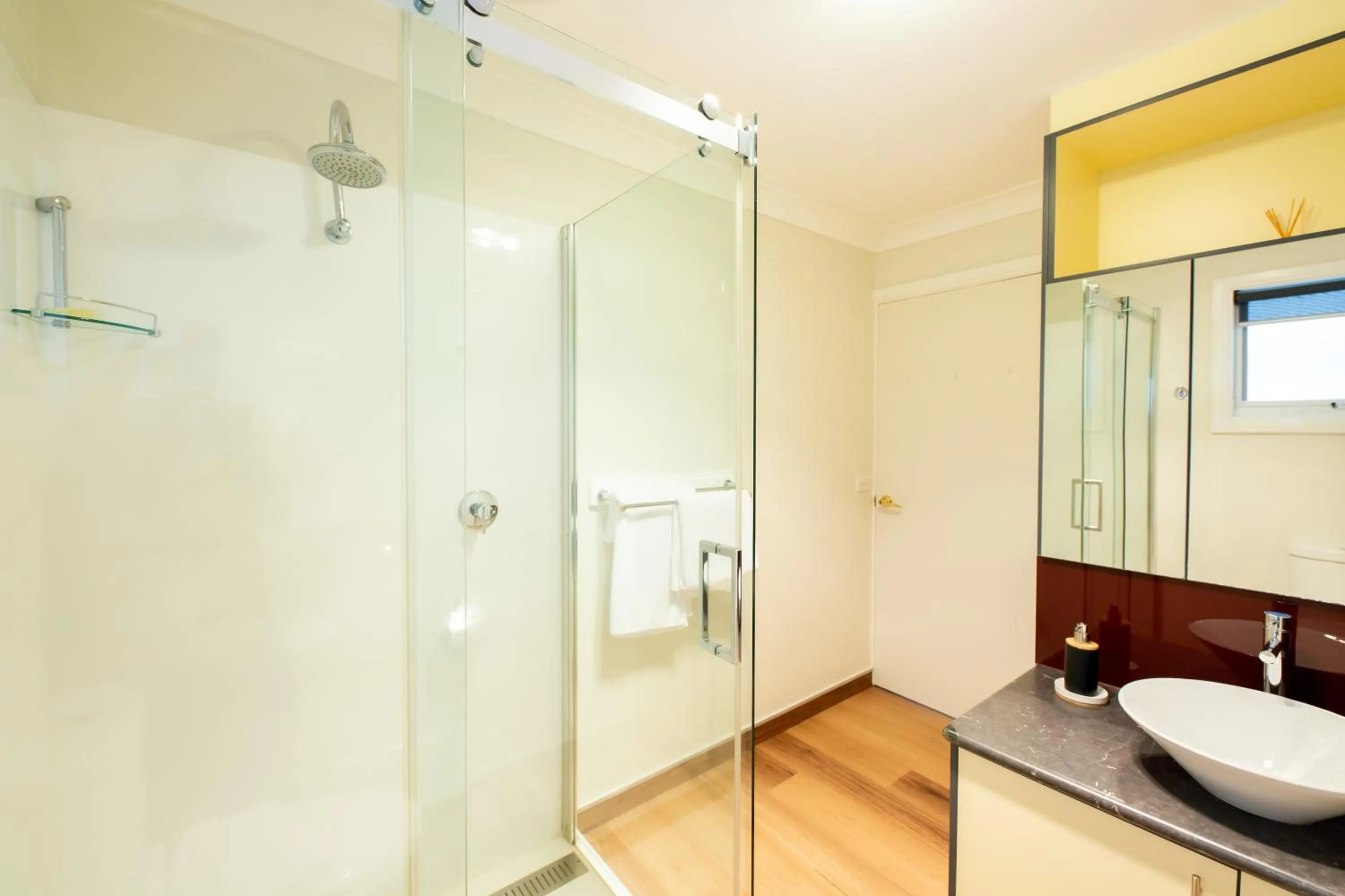 Shower in Holly Lodge