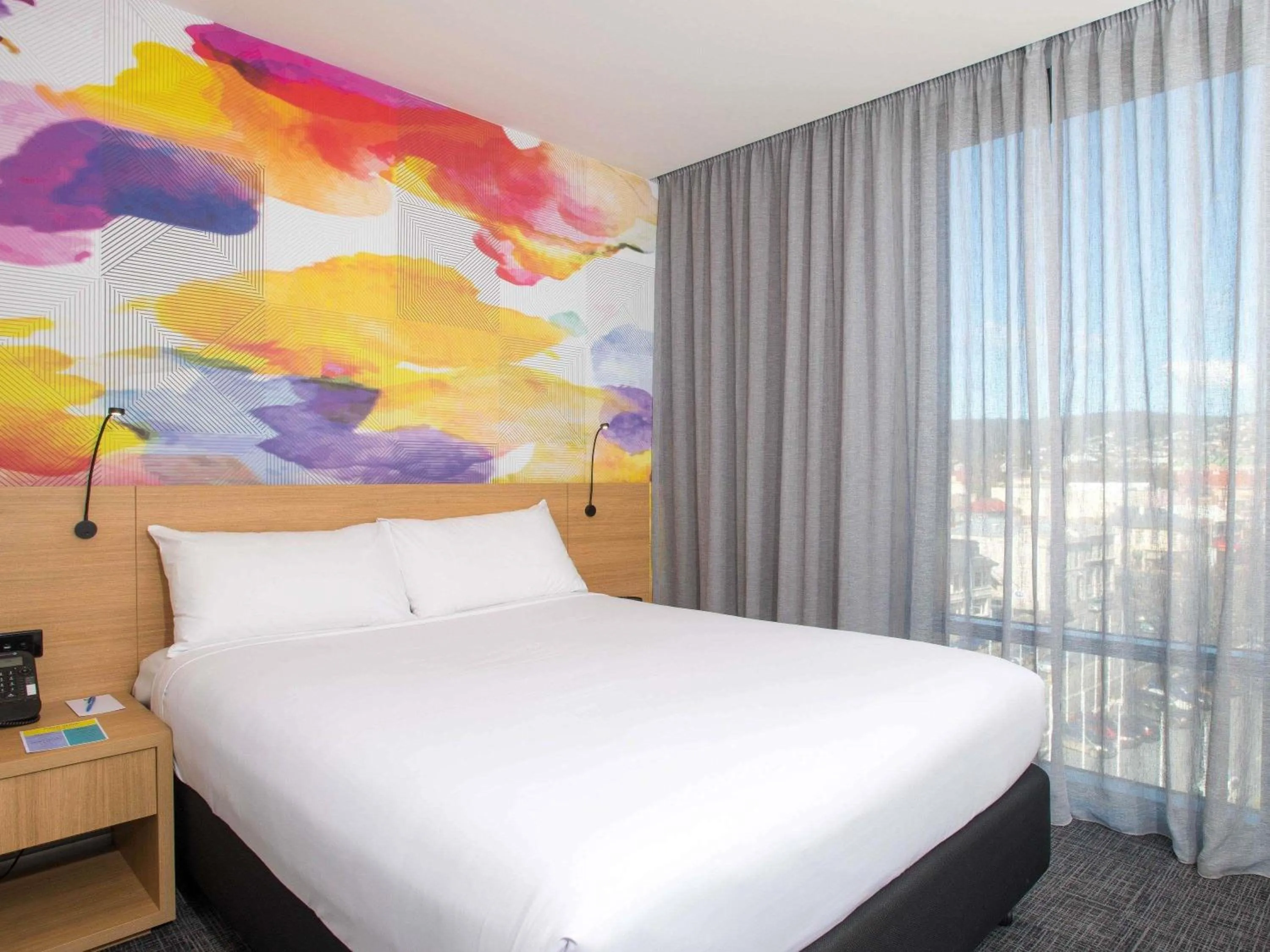 Bedroom, Bed in Ibis Styles Hobart