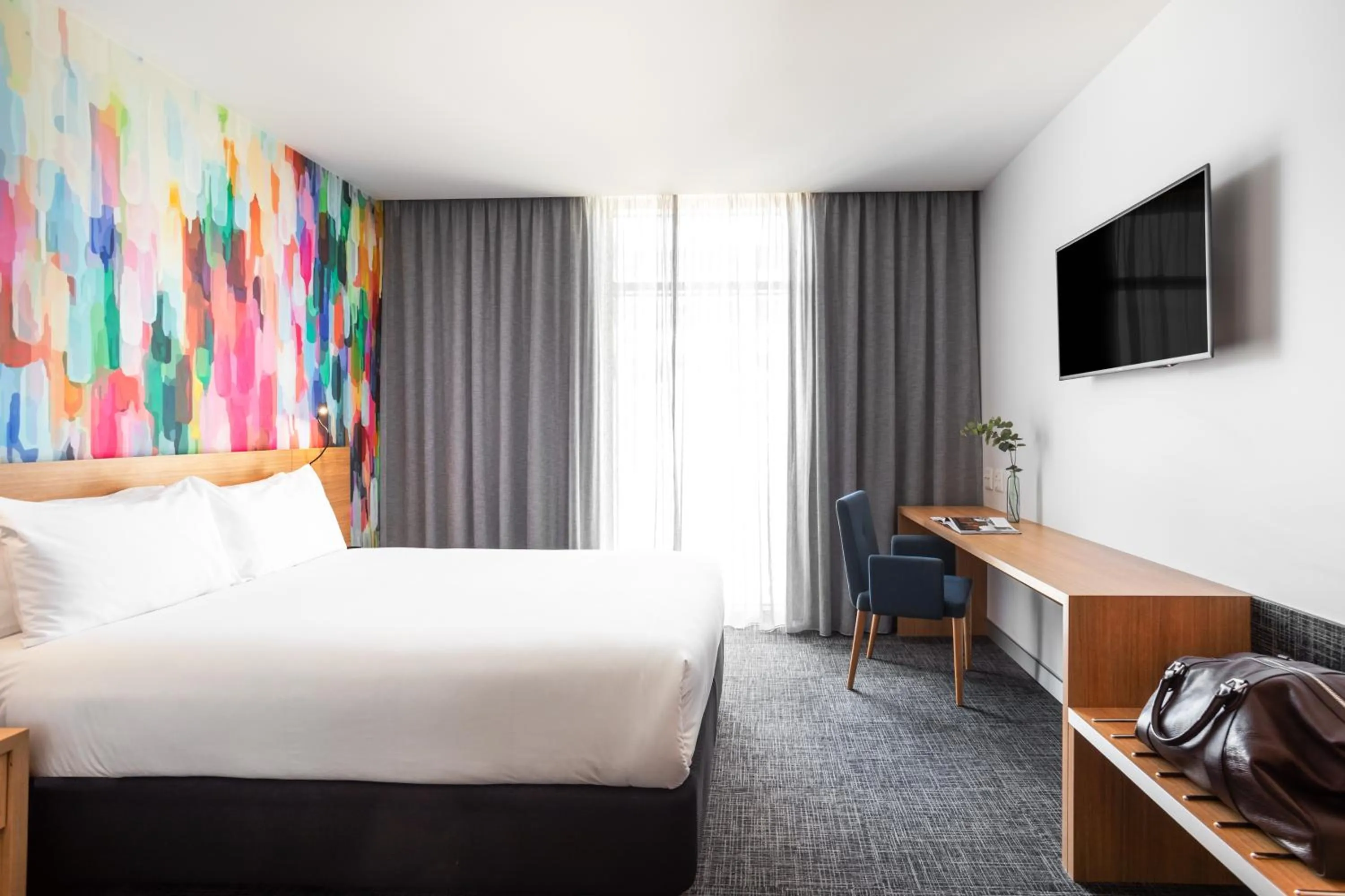 Bedroom, Bed in Ibis Styles Hobart