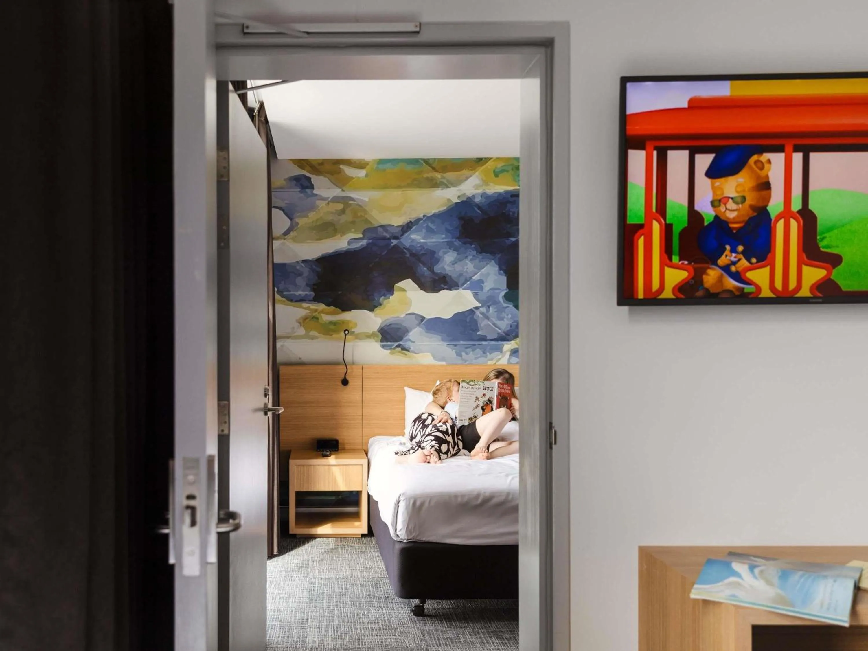 Bedroom, Bed in Ibis Styles Hobart