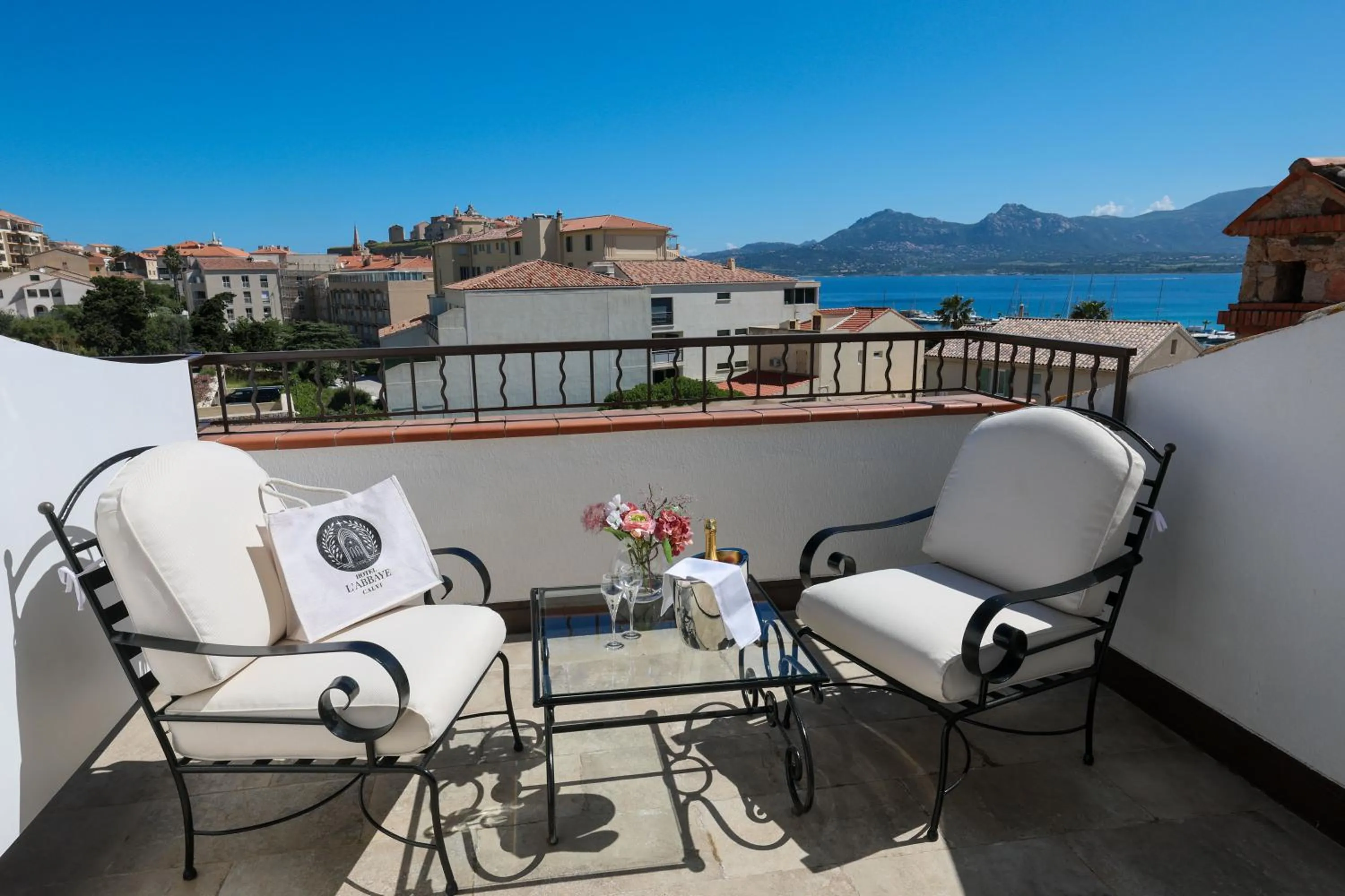 Sea view in Hôtel L'Abbaye