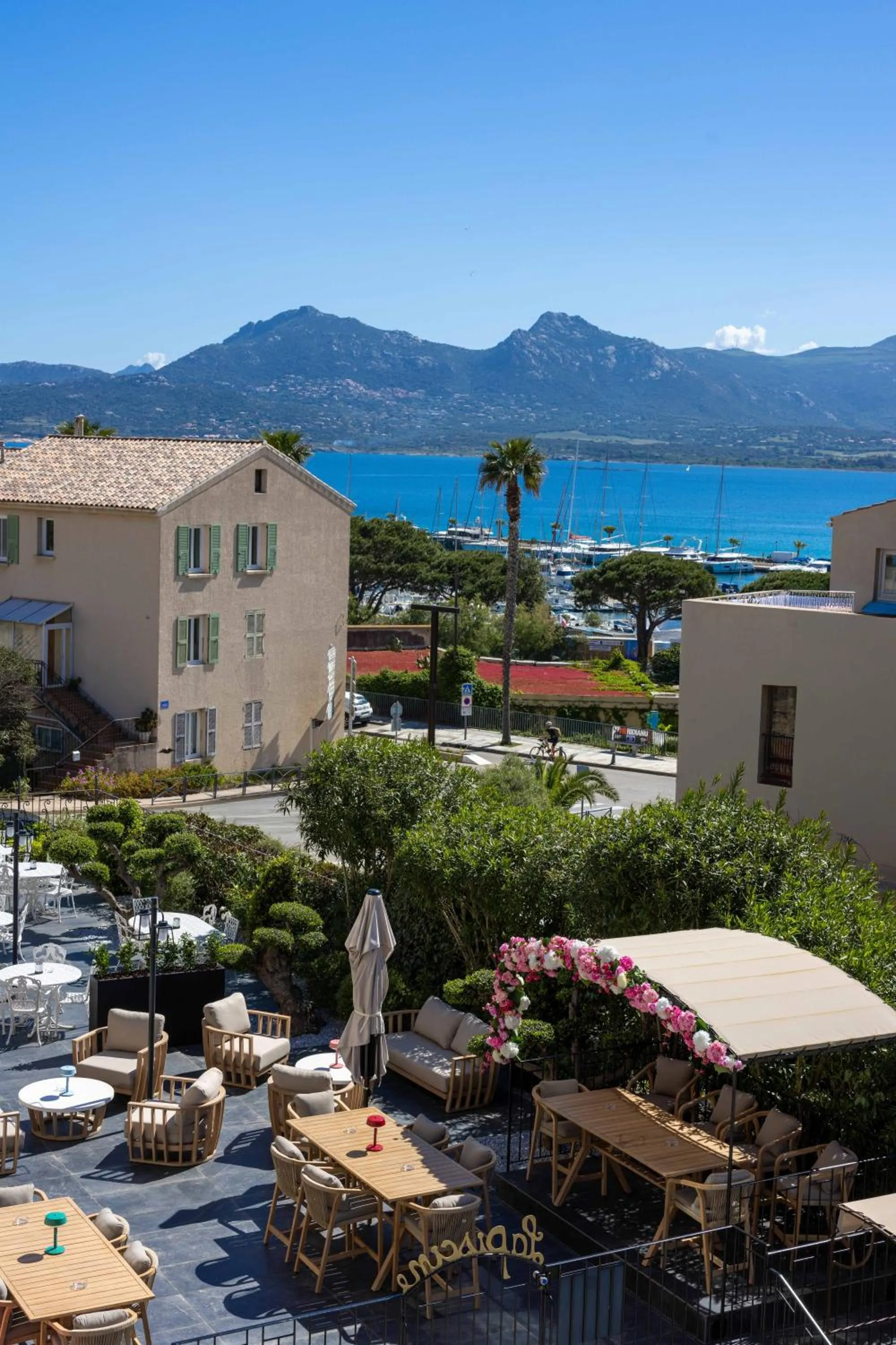 Sea view in Hôtel L'Abbaye