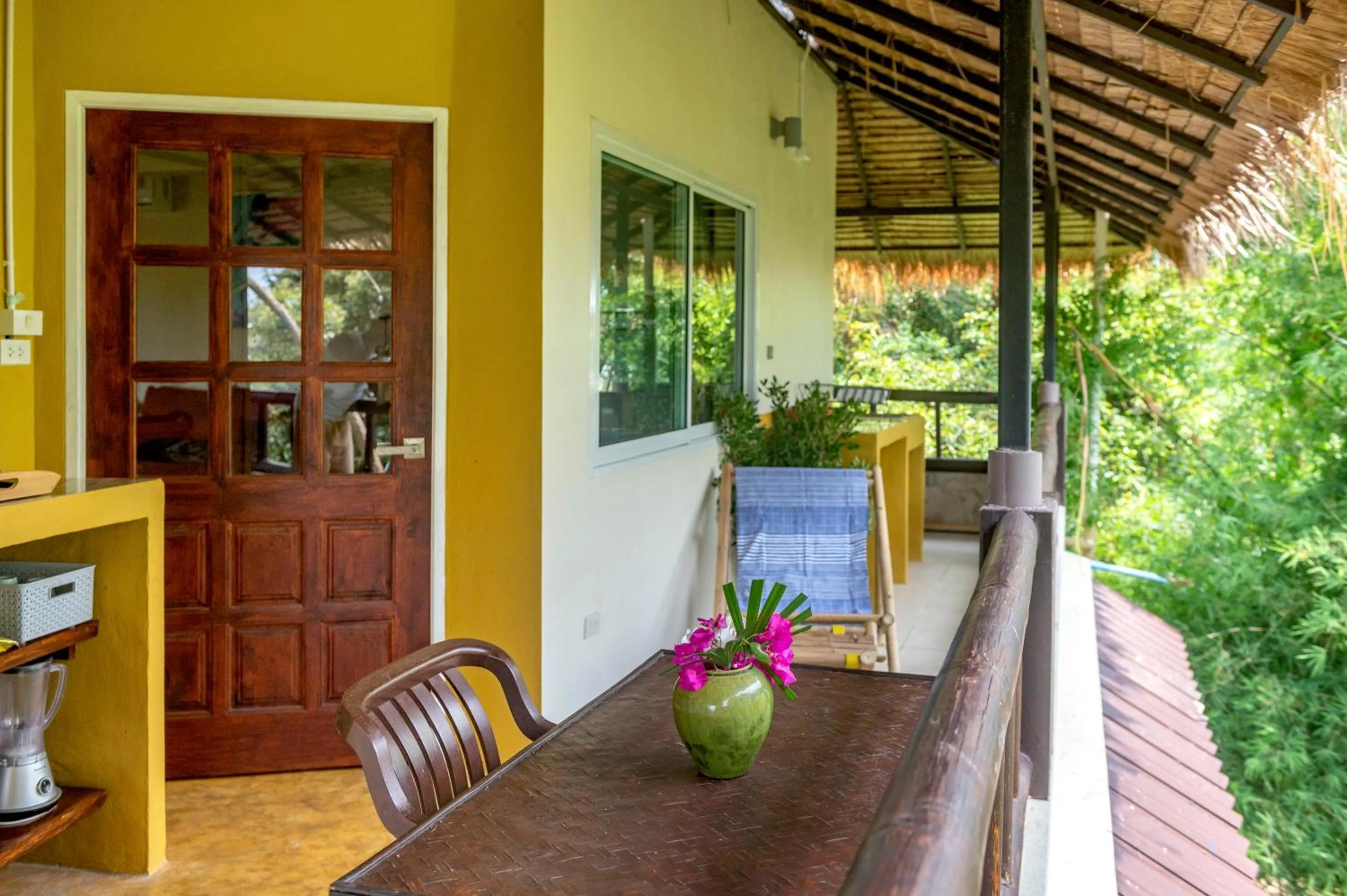 Balcony/Terrace in Good Time Sports Village Koh Mak