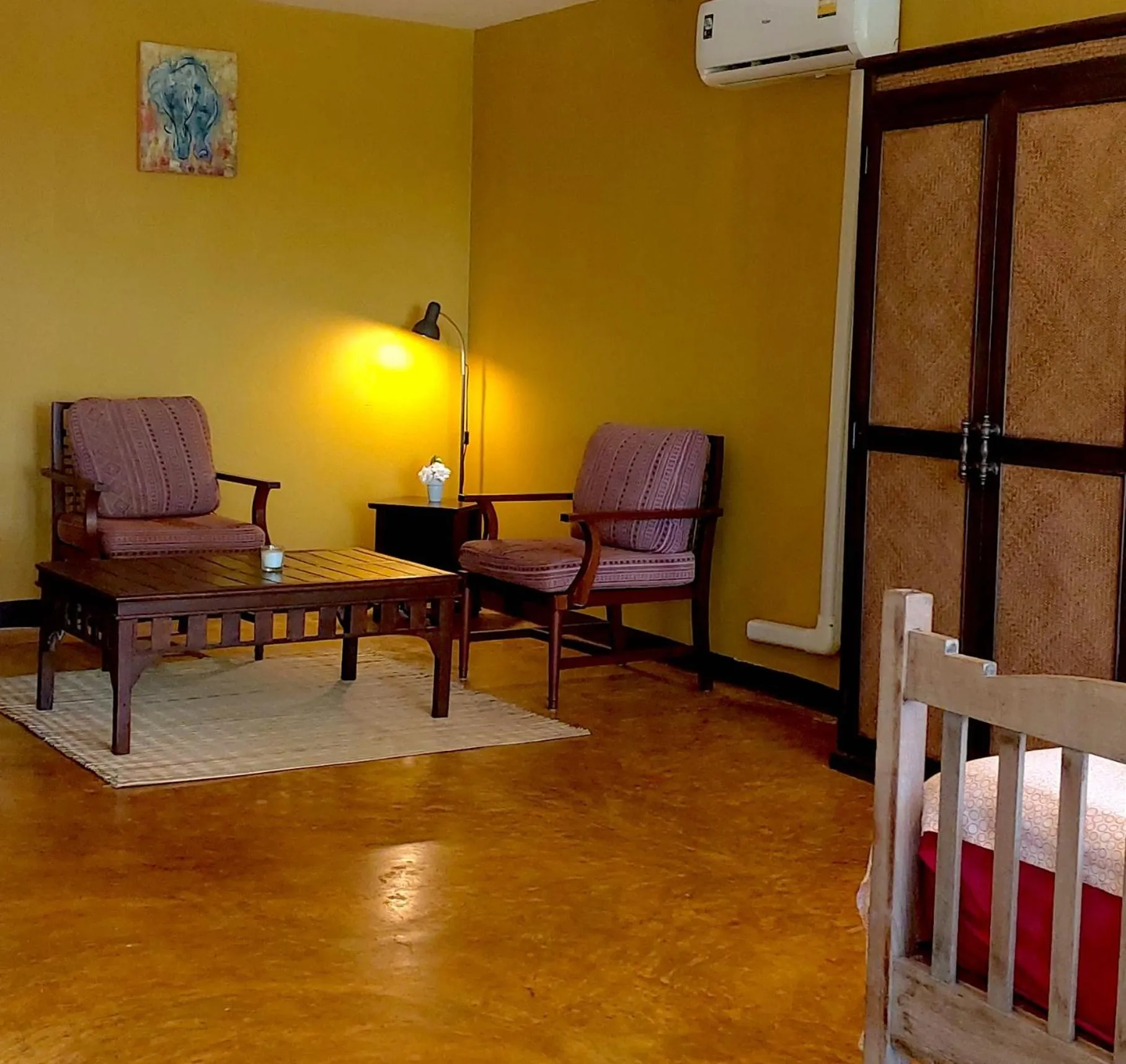 Living room in Good Time Sports Village Koh Mak