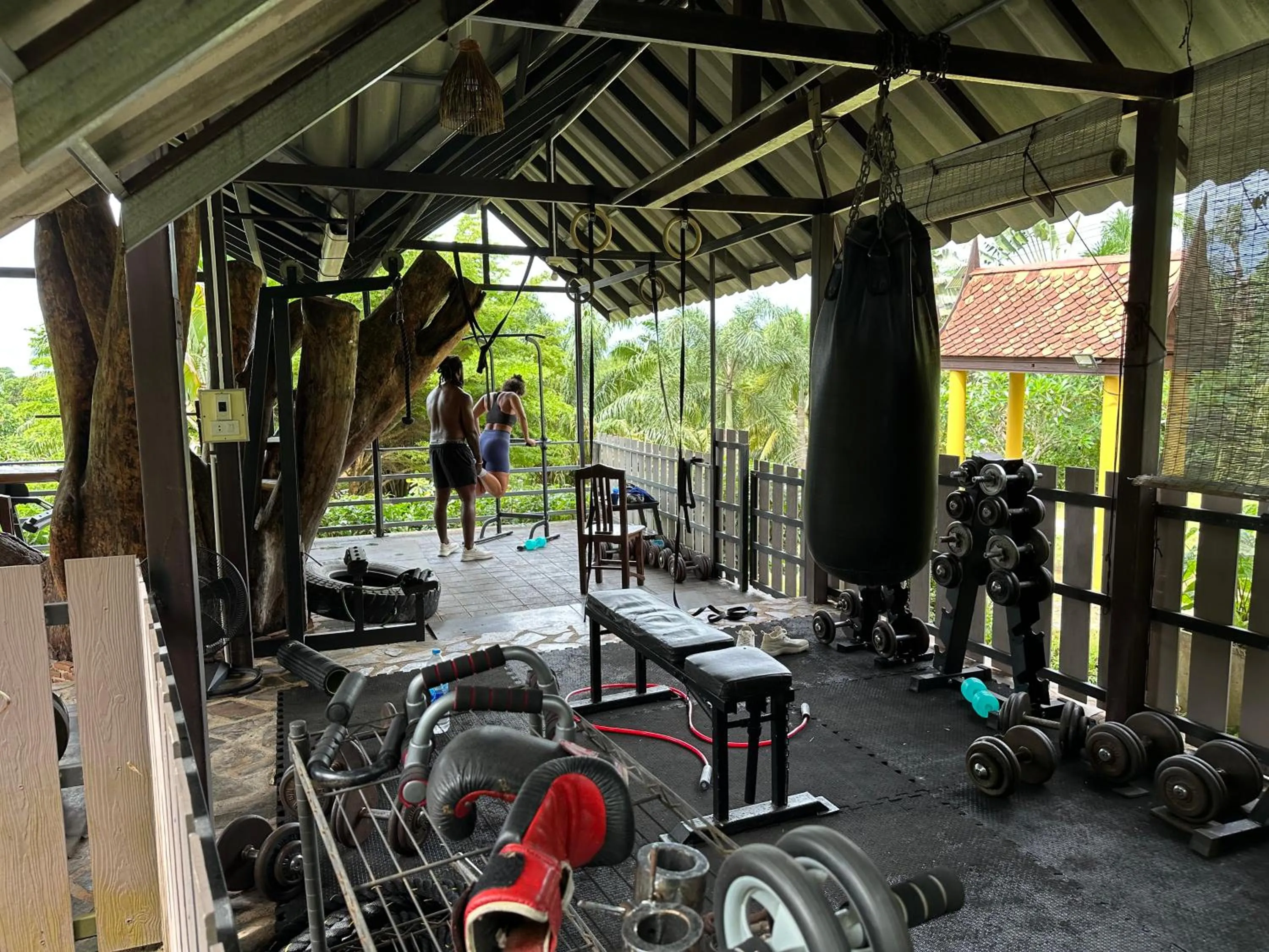 Fitness centre/facilities in Good Time Sports Village Koh Mak