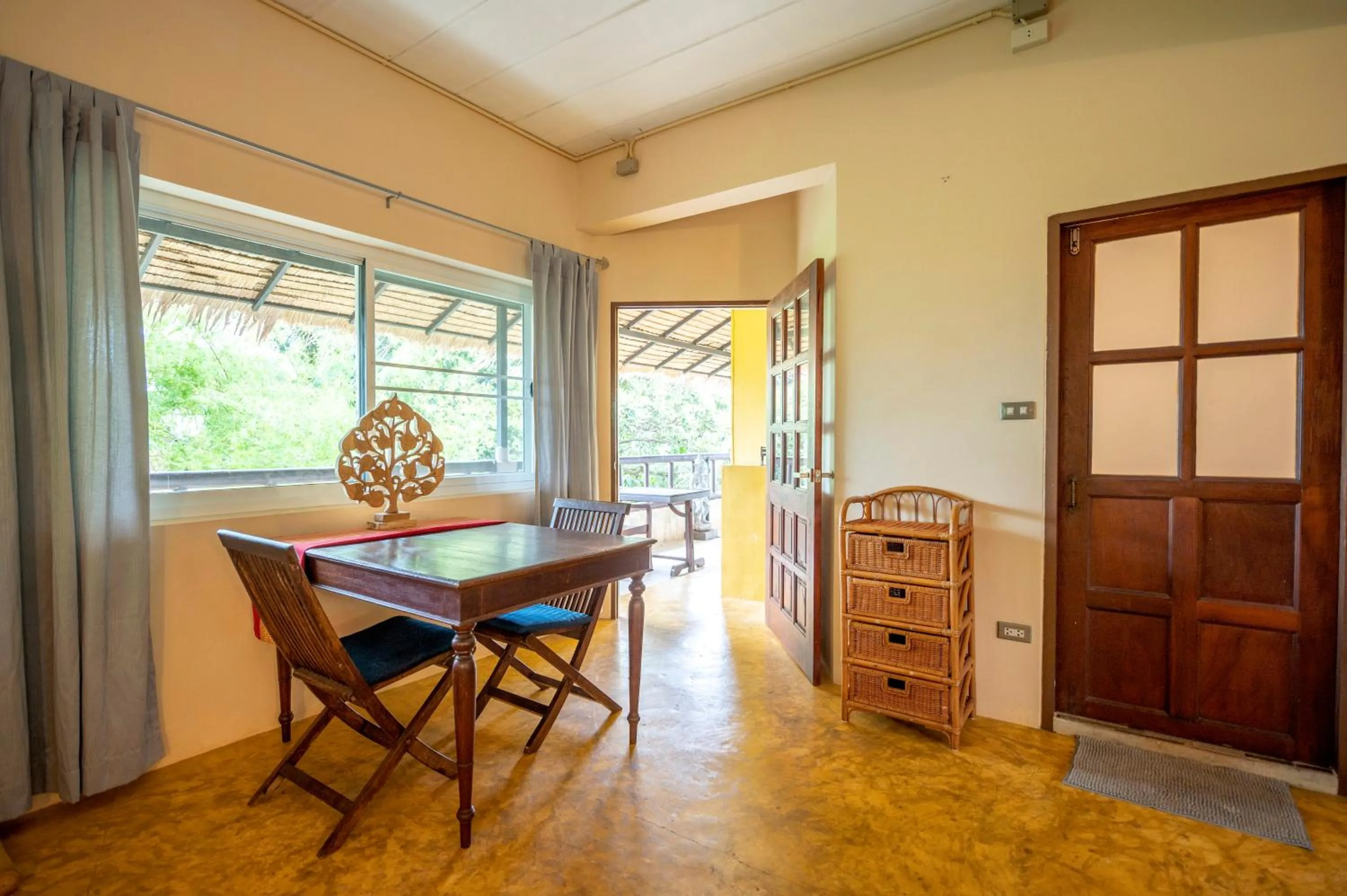 Living room in Good Time Sports Village Koh Mak