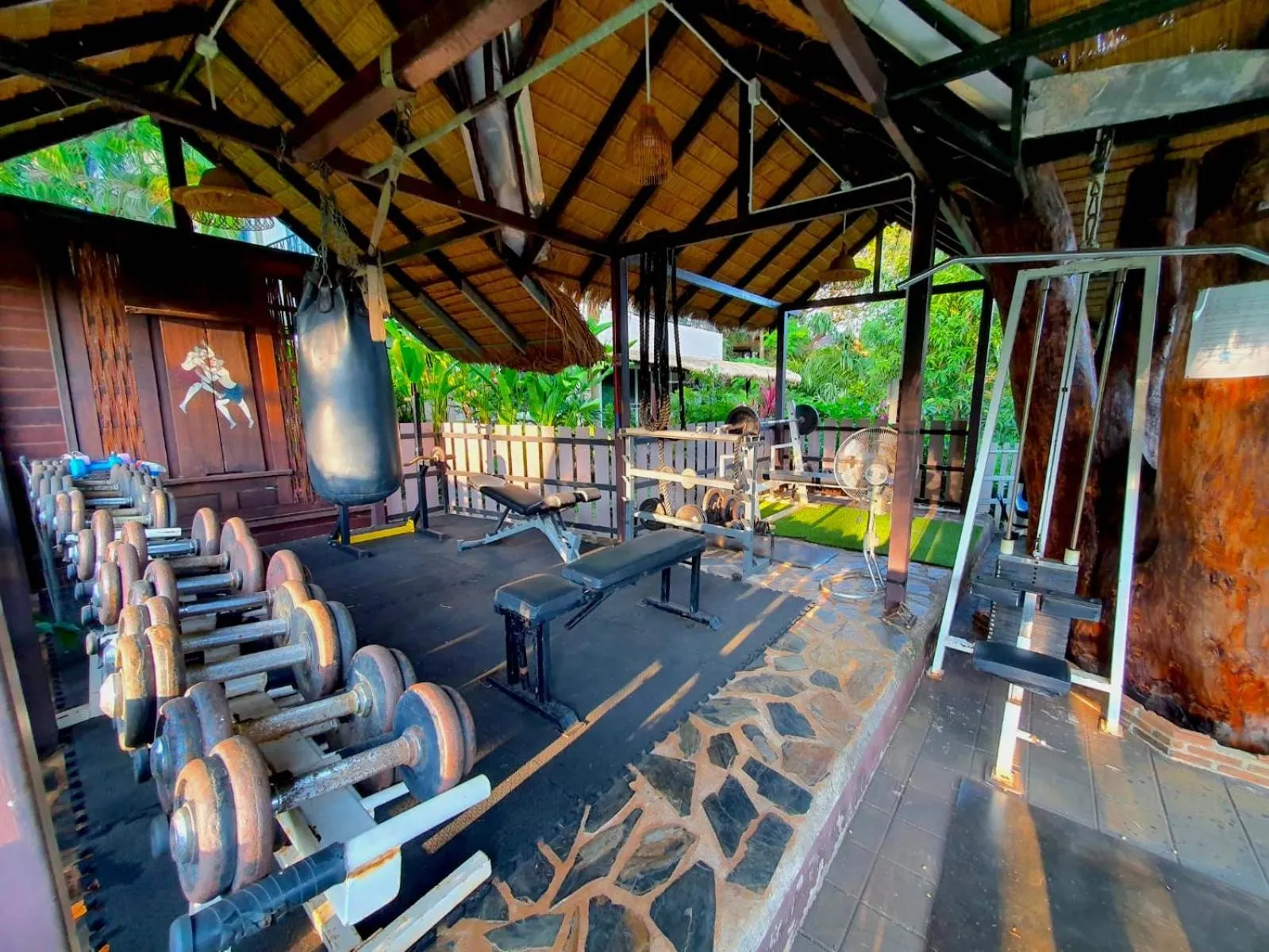 Fitness centre/facilities in Good Time Sports Village Koh Mak