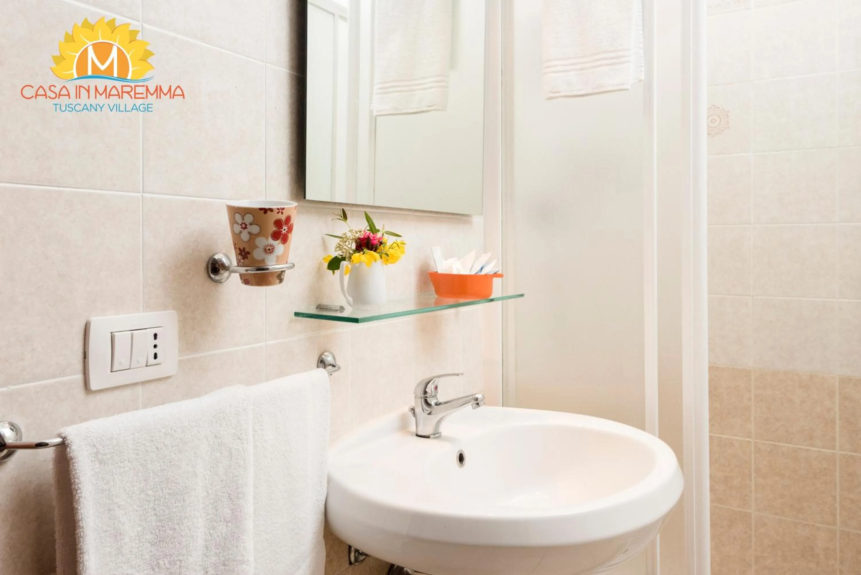 Shower in Casa in Maremma Tuscany Village