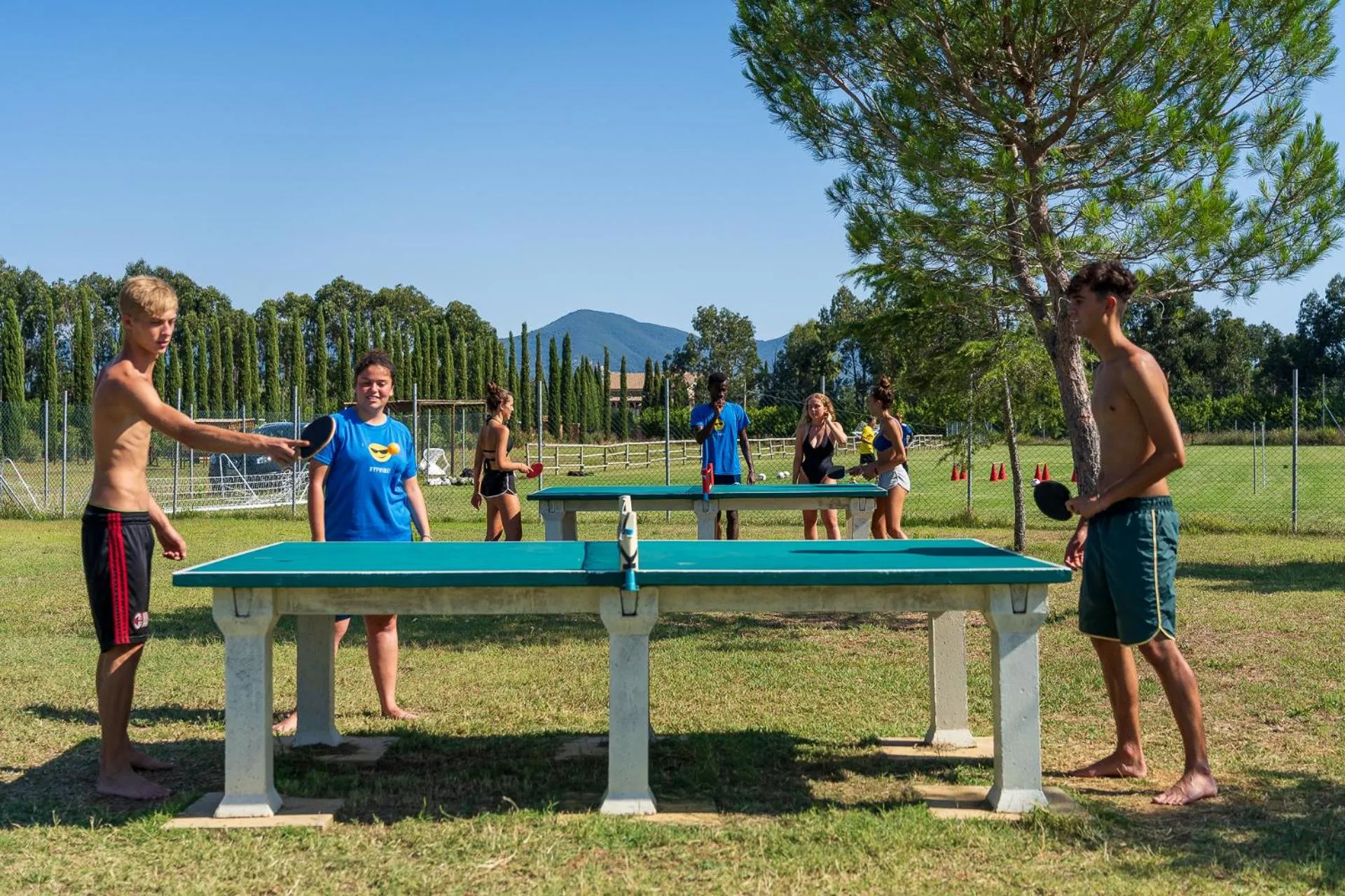 Table tennis in Casa in Maremma Tuscany Village