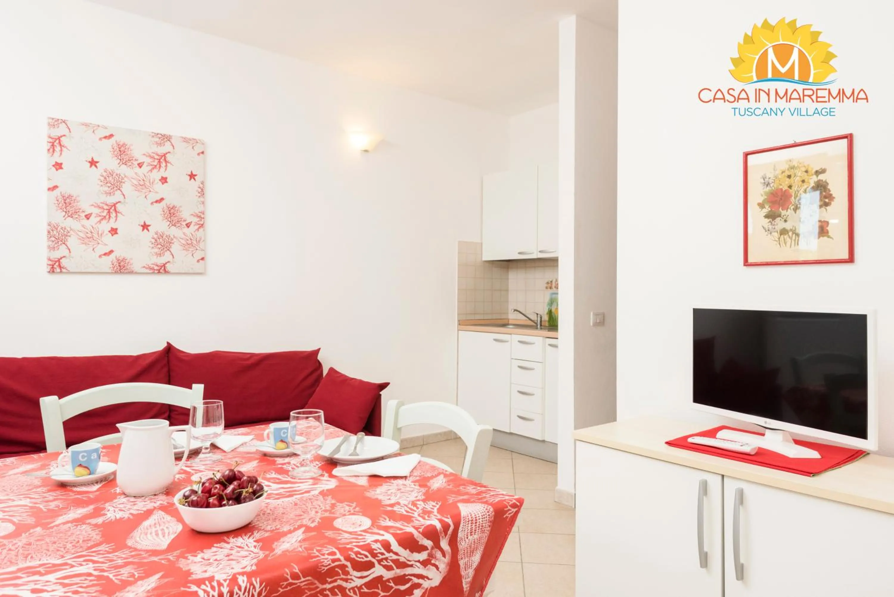 Dining area in Casa in Maremma Tuscany Village