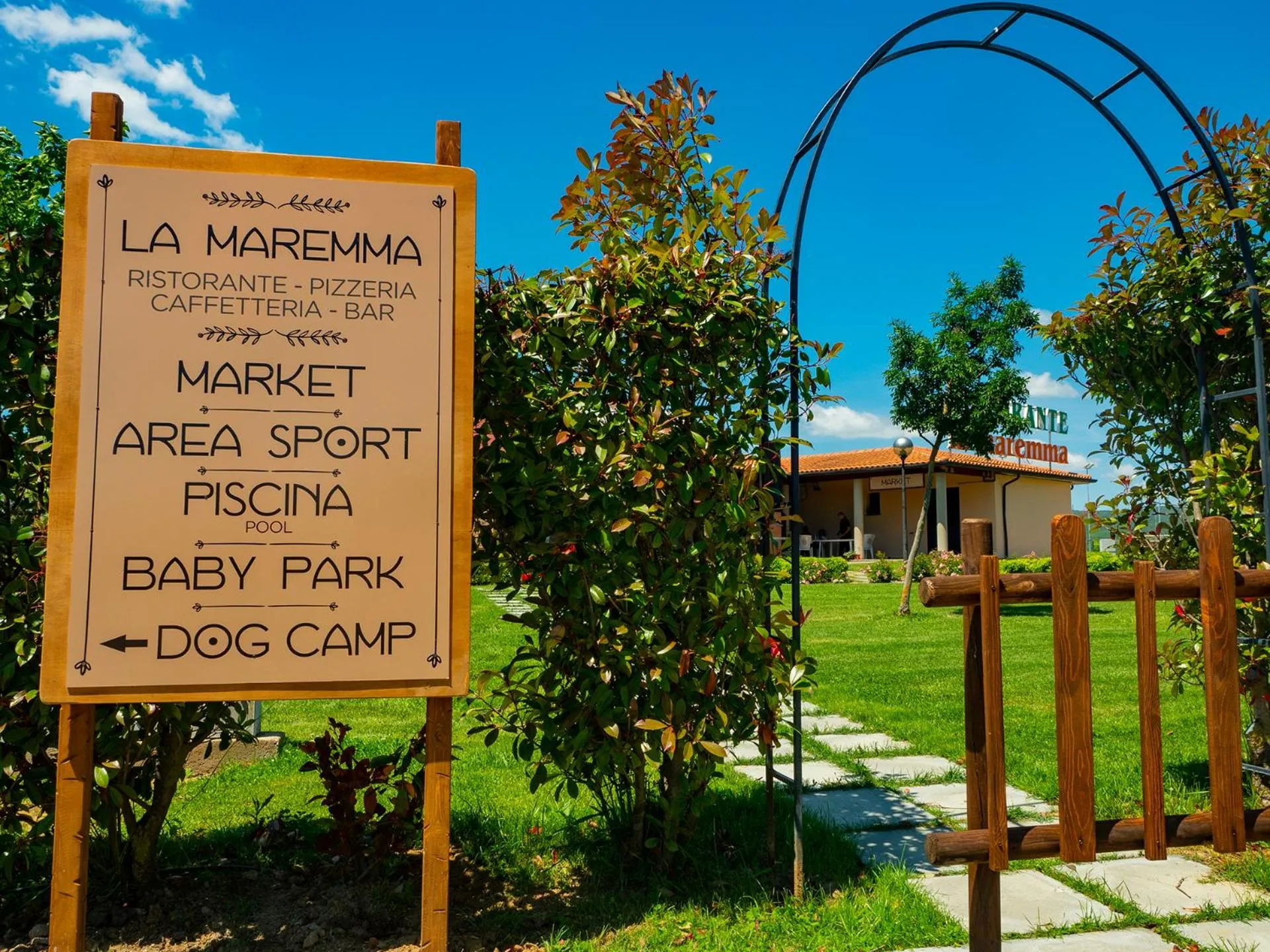 Restaurant/places to eat in Casa in Maremma Tuscany Village