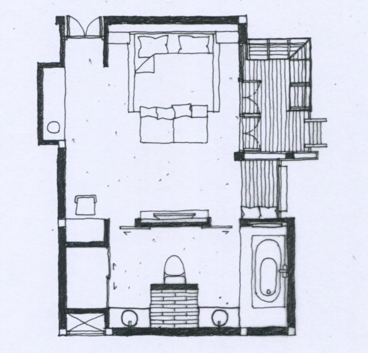 Floor plan in Let's Sea Hua Hin Al Fresco Resort
