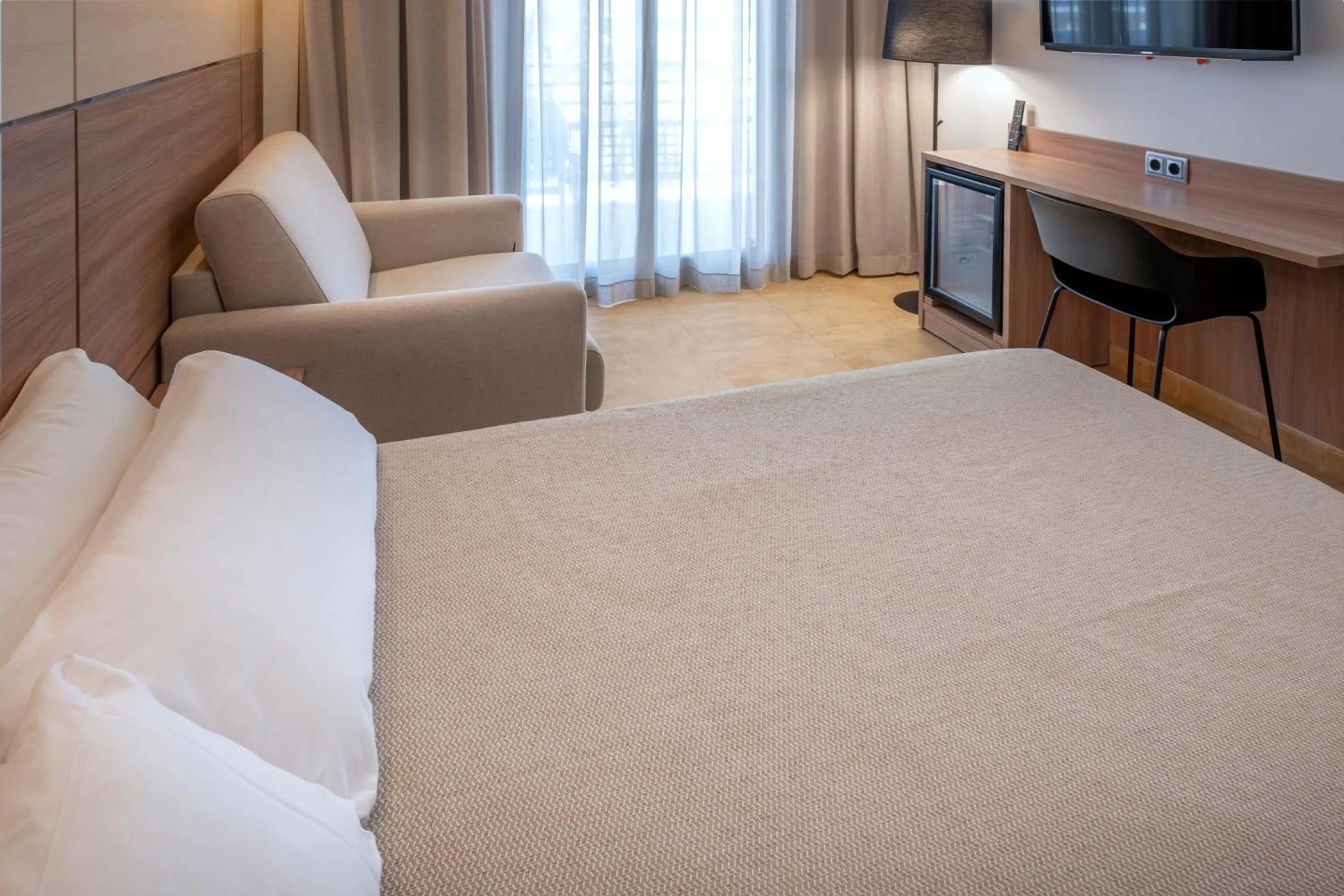 Bed in Hotel Alhambra