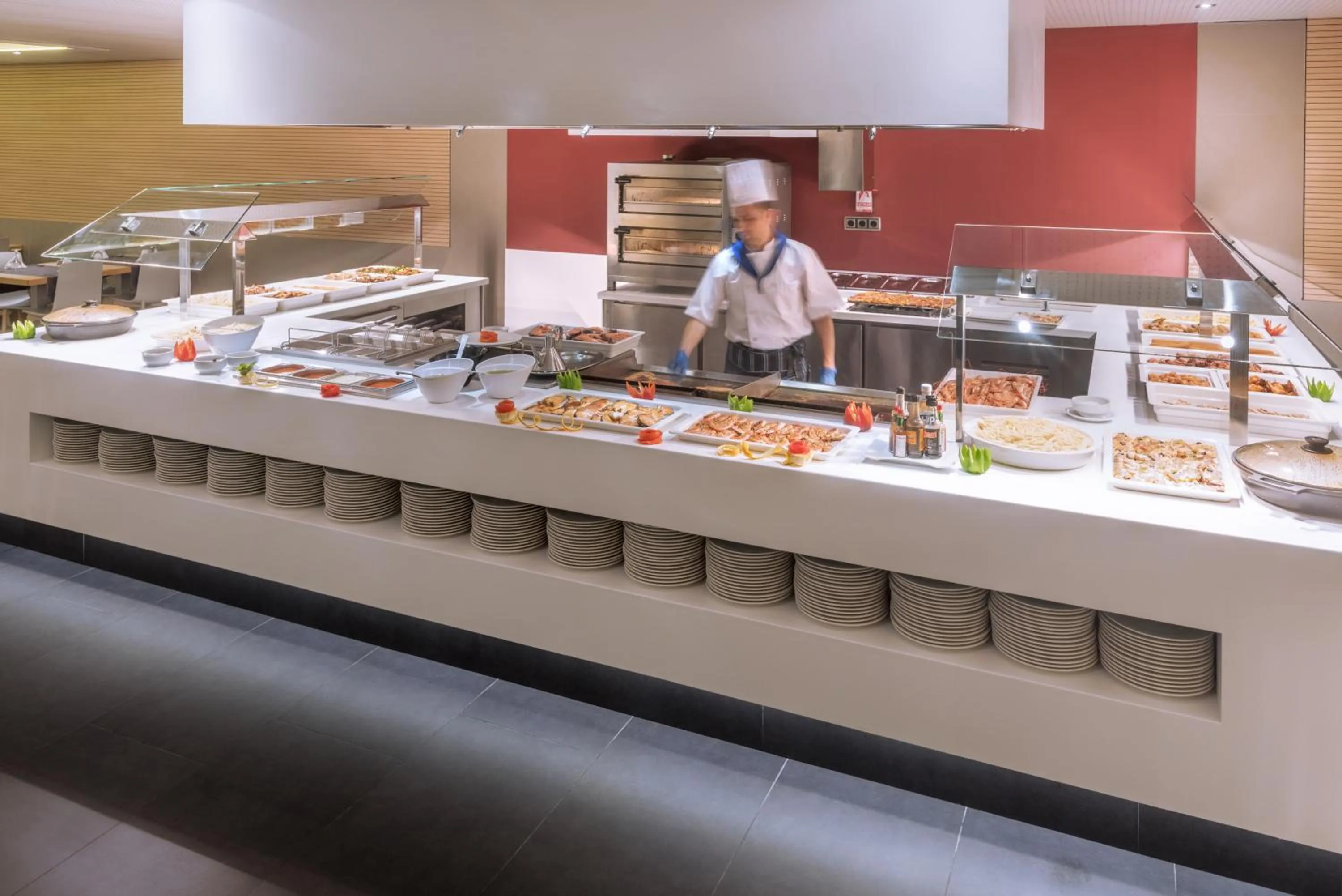 Restaurant/places to eat in Hotel Alhambra